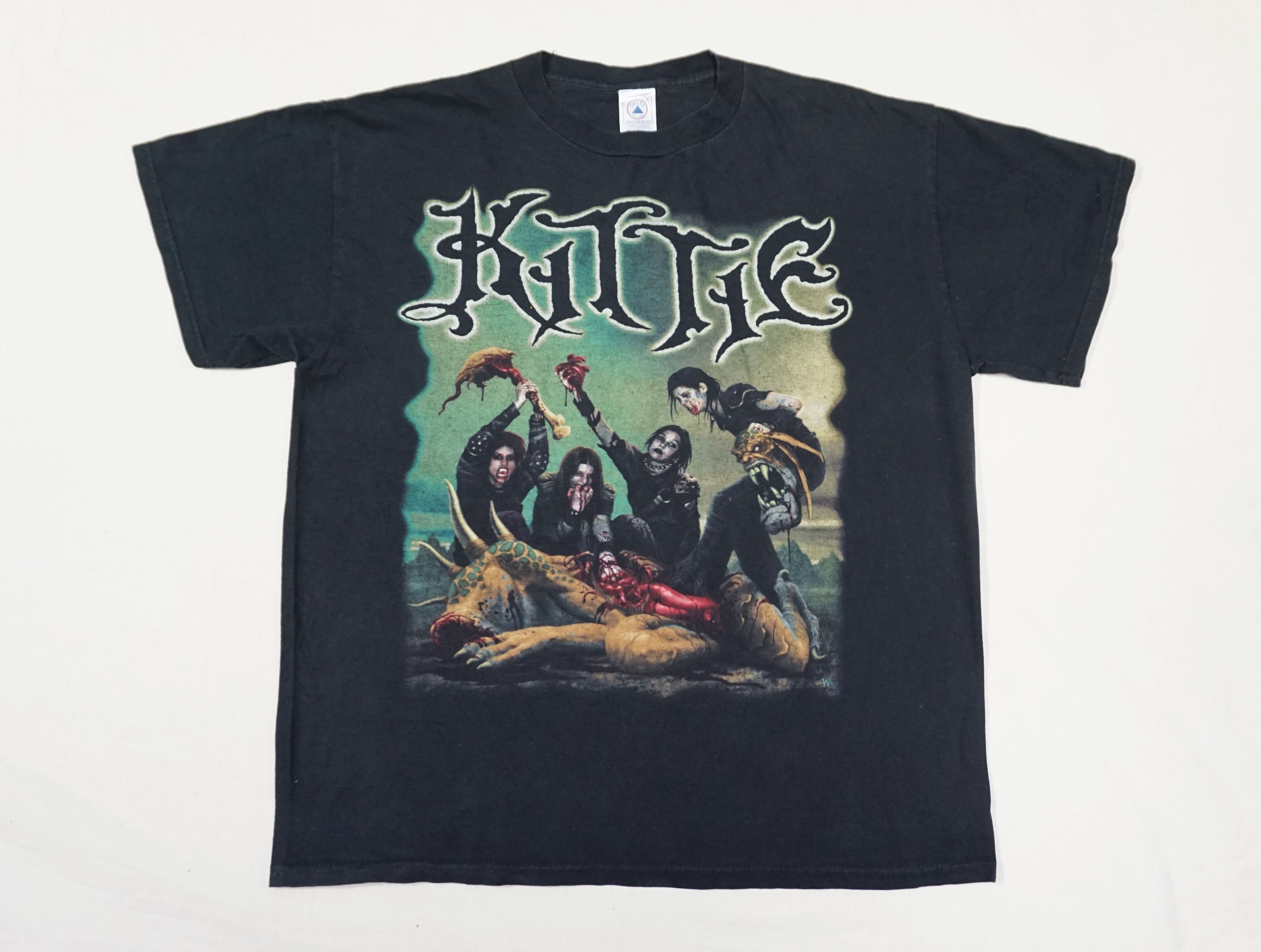 Band Tees × Vintage 00's Kittie "More Fucking Blood" T-shirt Size US L / EU 52-54 / 3 - 1 Thumbnail