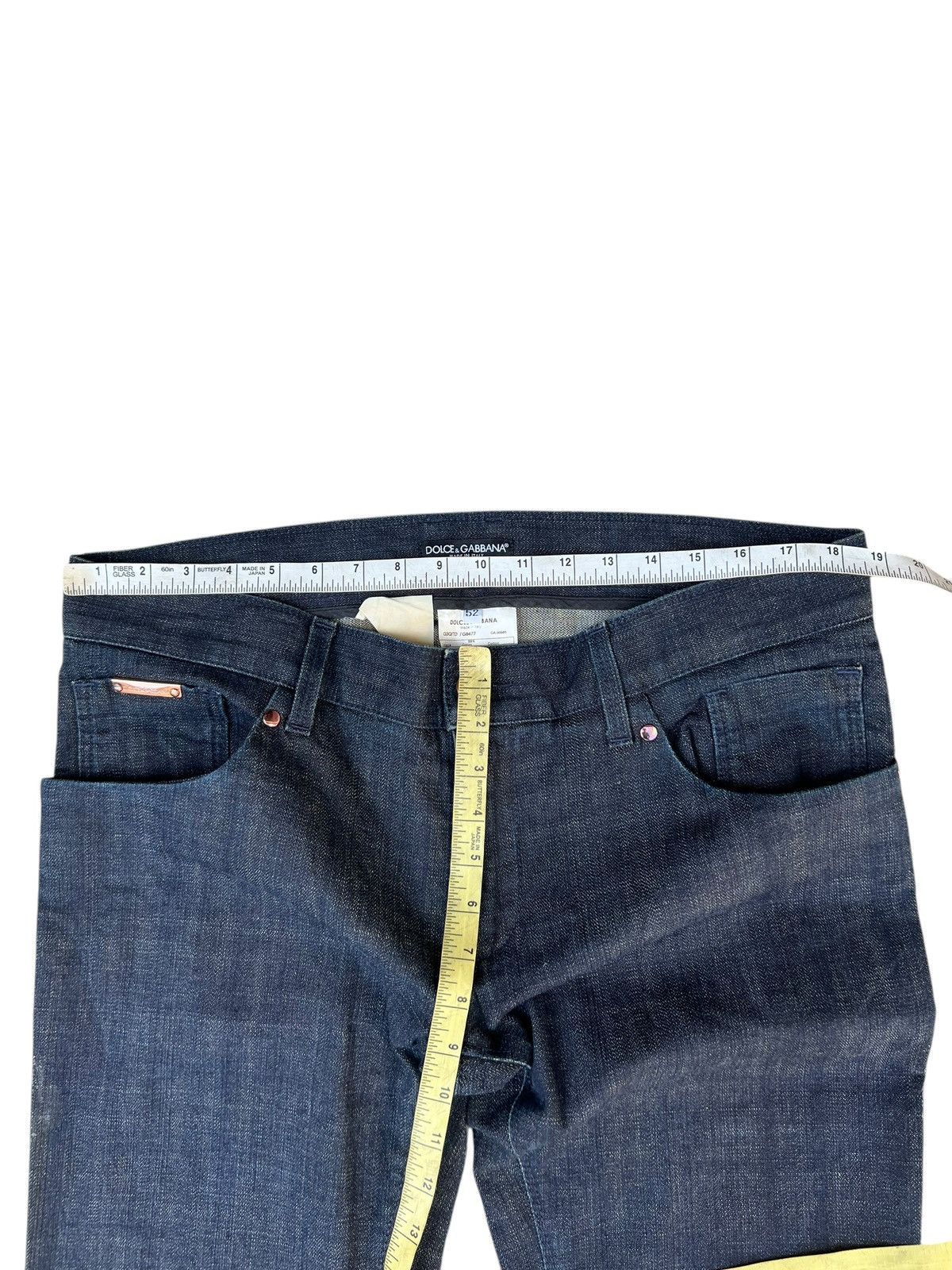 Dolce & Gabbana Vintage Dolce & Gabbana GOLD 14 Stretch Denim Jeans Size US 36 / EU 52 - 4 Thumbnail