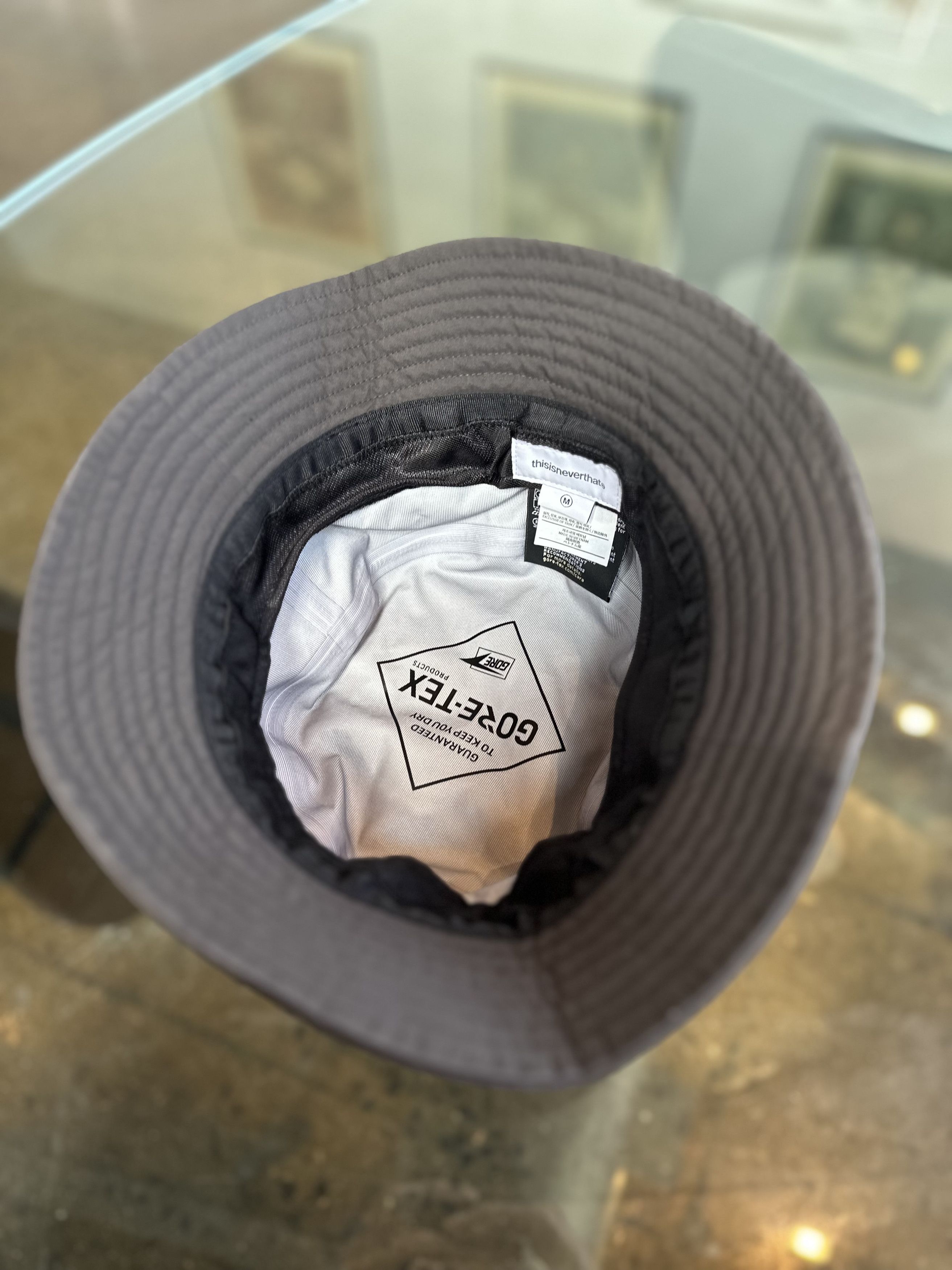 thisisneverthat THISISNEVERTHAT Gore-Tex Bucket Hat size M Size ONE SIZE - 3 Thumbnail