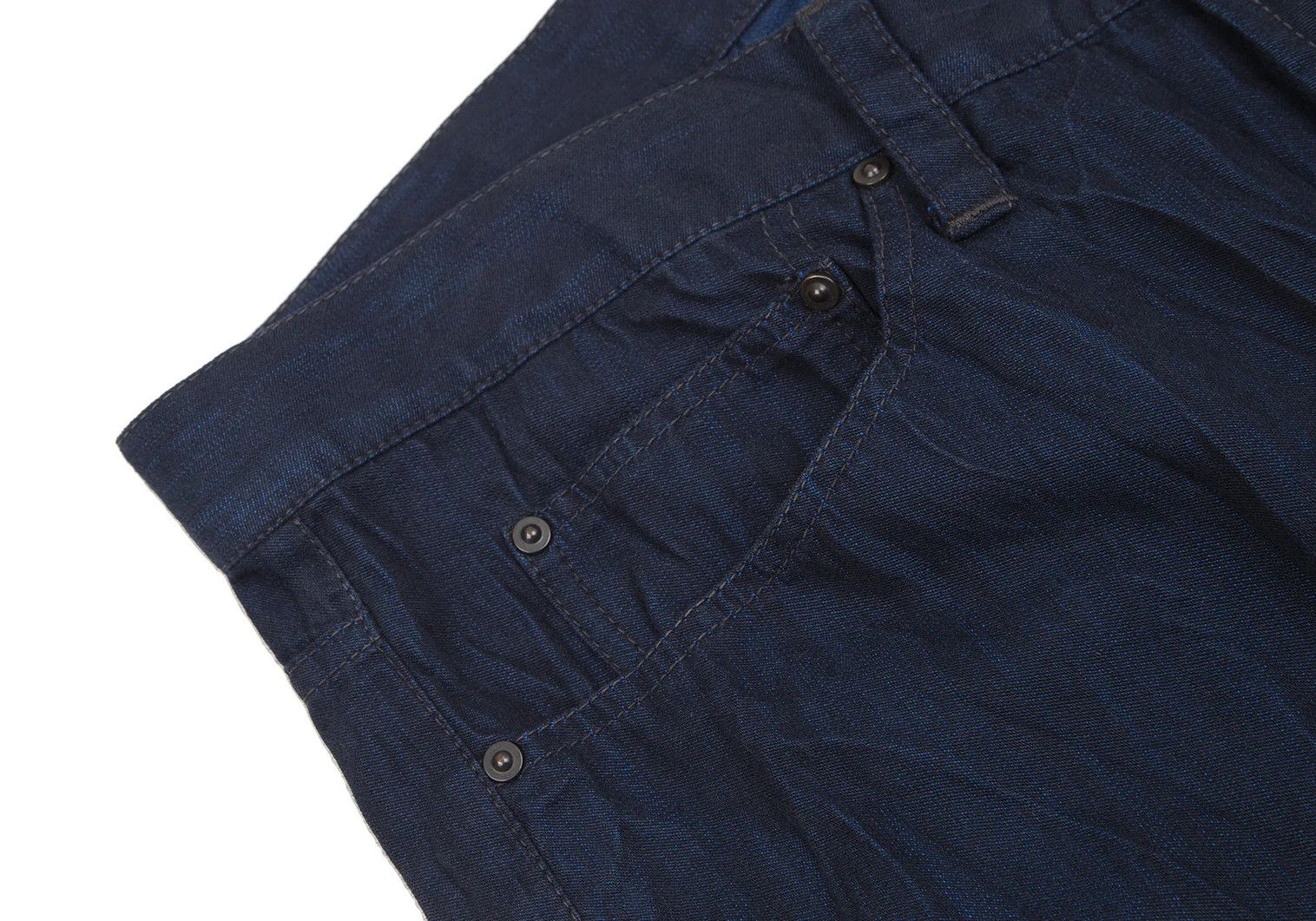 Issey Miyake A-POC INSIDE Flower Jacquard Pleated Pants Dark Blue 35 Size US 35 - 7 Thumbnail
