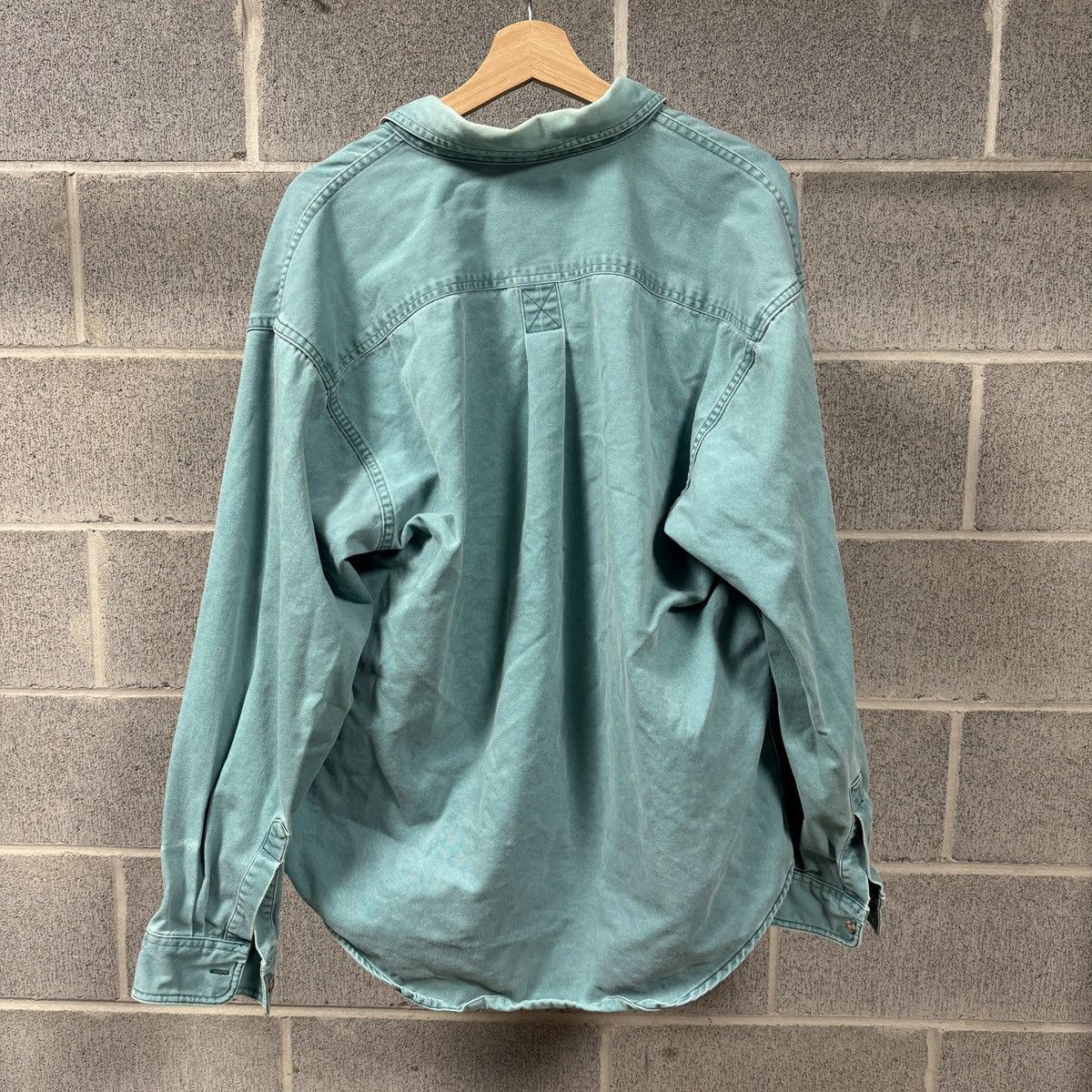 Vintage LL Bean Thrashed Faded Distressed Shirt ERD Grunge Chrome Size US L / EU 52-54 / 3 - 6 Thumbnail