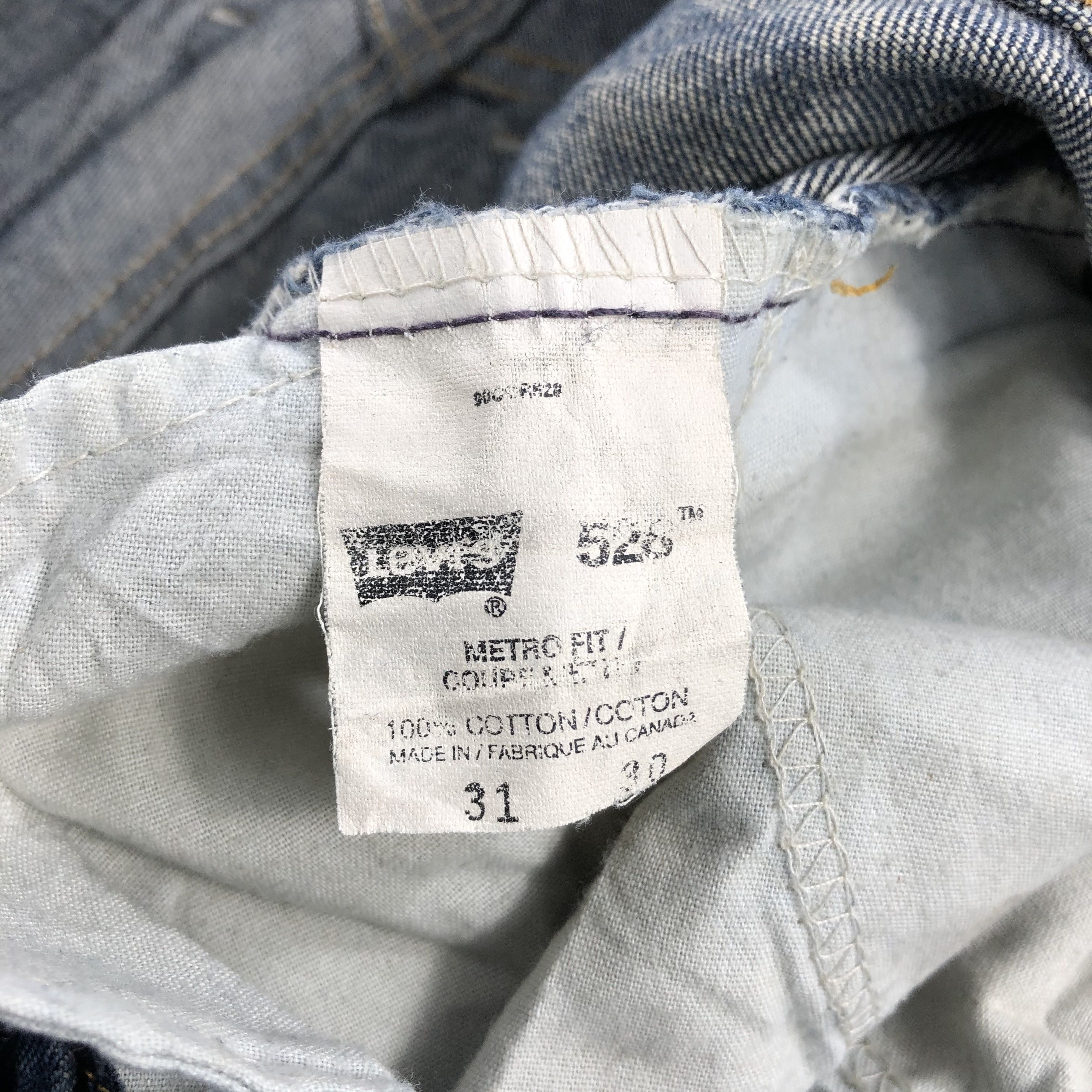 Levi's Vintage Levis 528 Jeans Rusty Blue Denim KJ506 Size US 31 - 10 Thumbnail