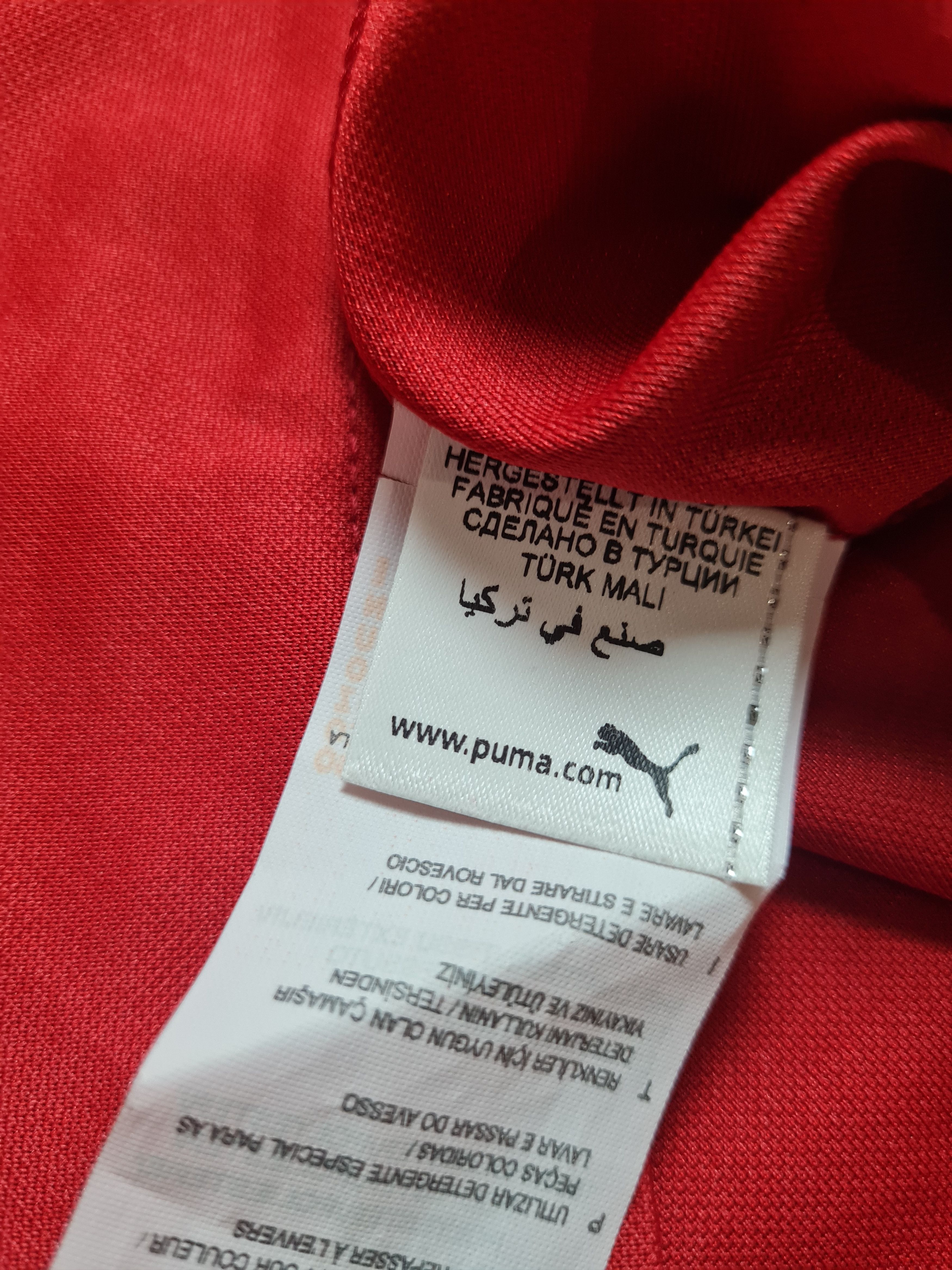 Puma JERSEY PUMA CZECH REPUBLIC 2012/013 FOOTBALL SHIRT SOCCER Size US XL / EU 56 / 4 - 8 Thumbnail