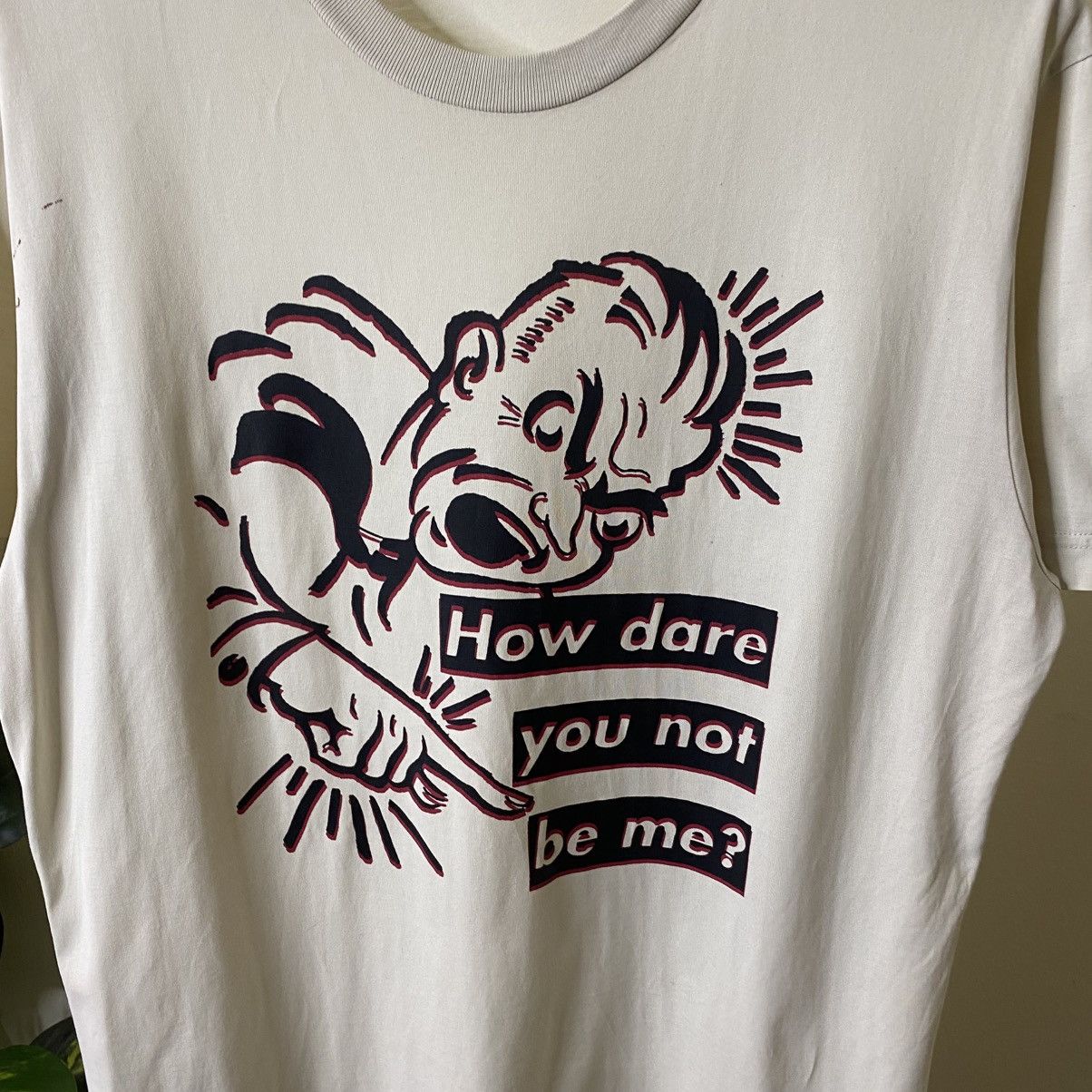 Barbara Kruger How Dare You Not Be Me T Shirt Size US L / EU 52-54 / 3 - 2 Thumbnail