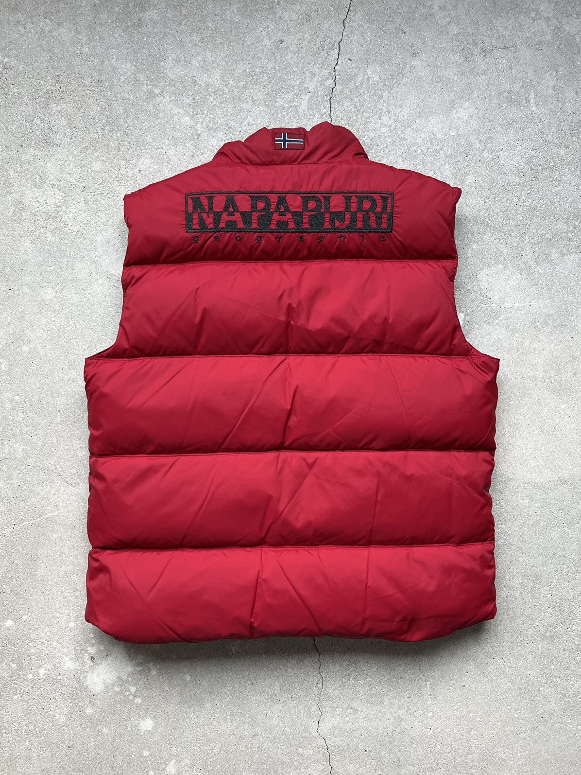 Napapijri Vintage Two-sided Nylon Down Vest