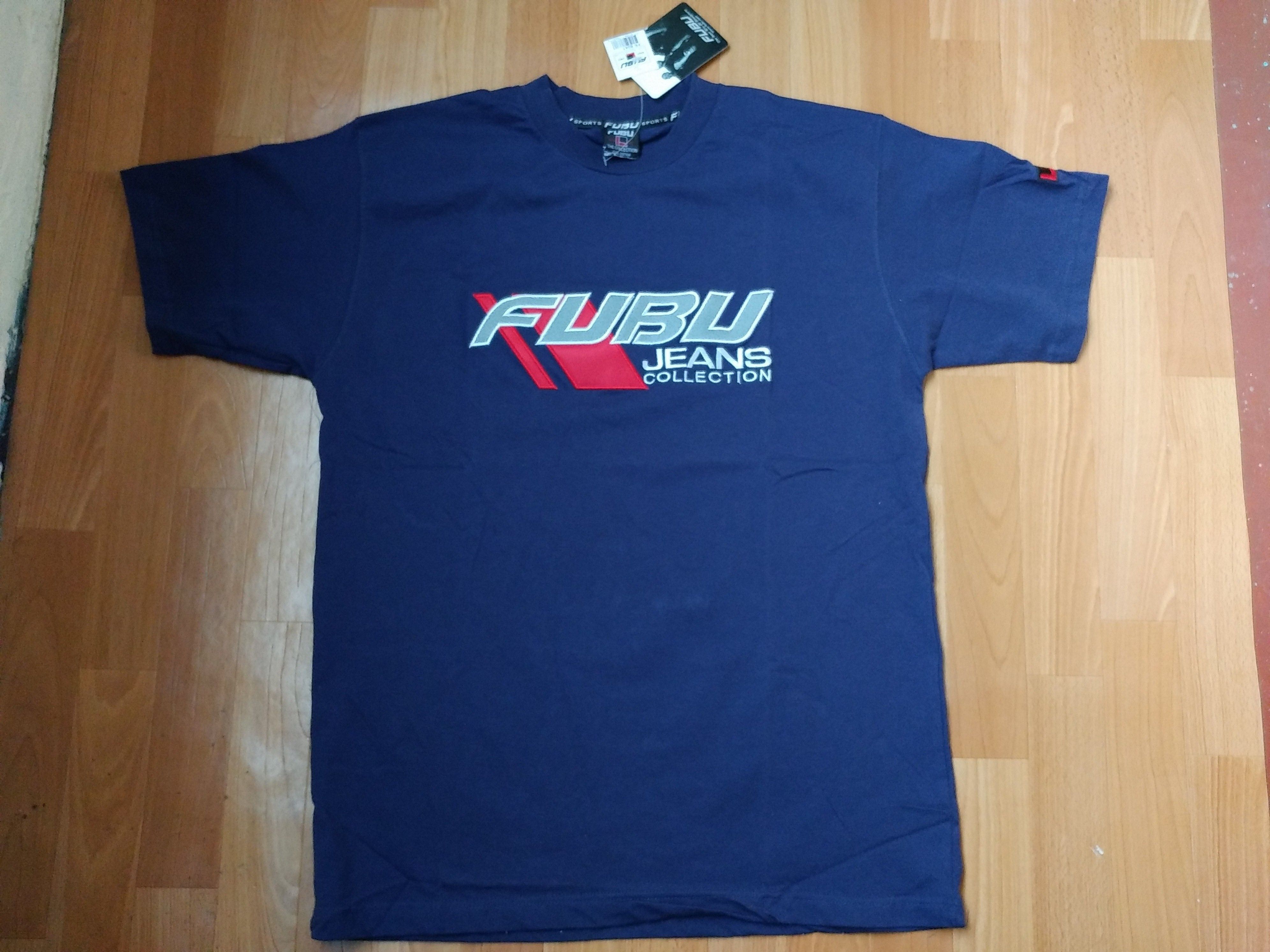 Fubu FUBU jersey, blue, vintage hip hop t-shirt, 90s hip hop M Size US M / EU 48-50 / 2 - 11 Thumbnail
