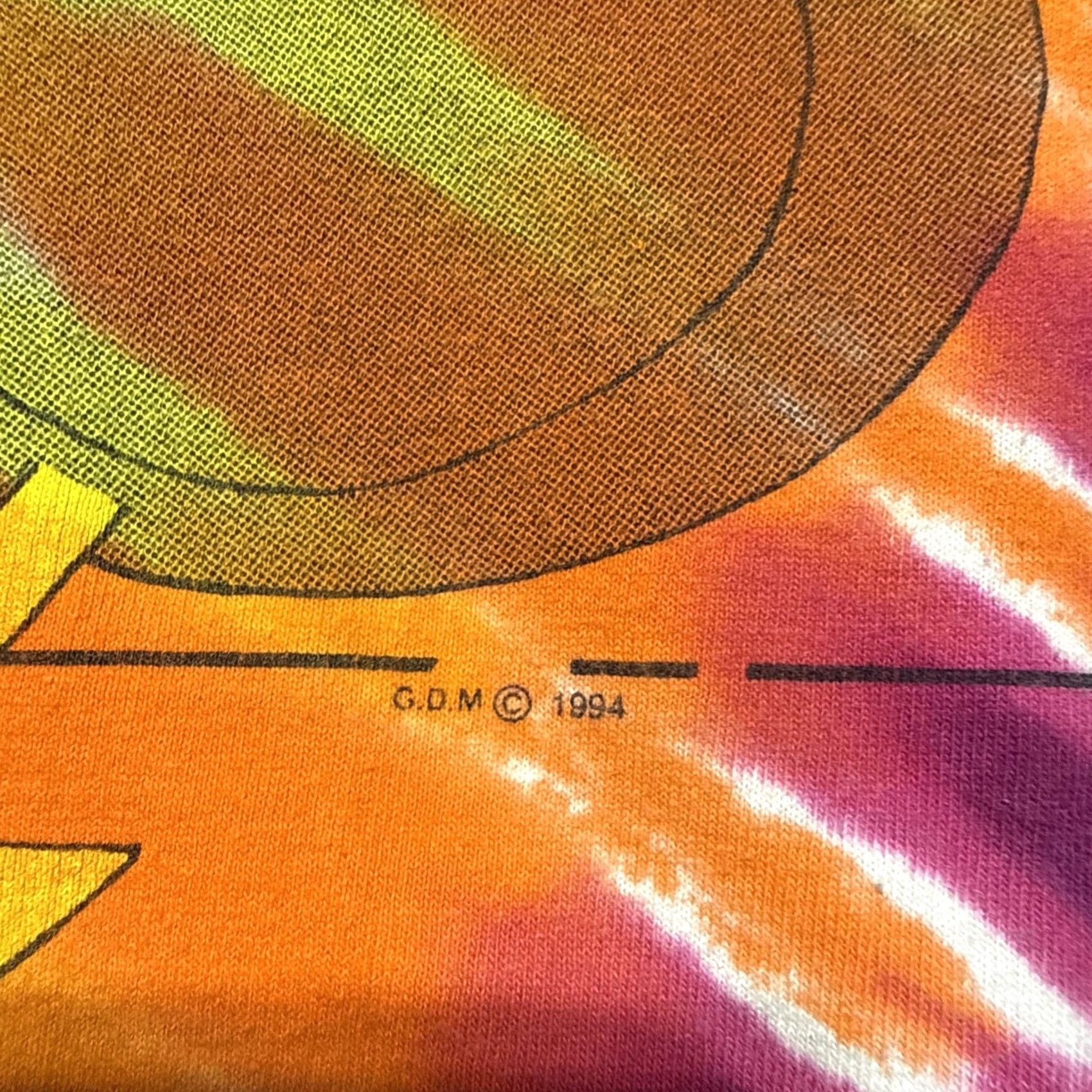 Anvil Vintage Grateful Dead Here Comes Sunshine Dancing Bears Tie Dye Single Stitch Tee XL Size US XL / EU 56 / 4 - 7 Thumbnail
