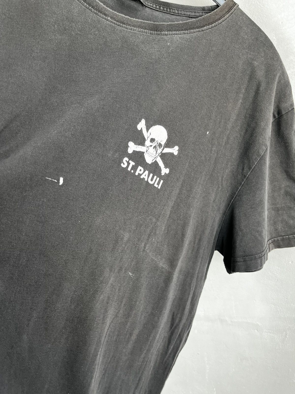 Designer × Vintage ST.Pauli t shirt skull vintage 90s Size US XL / EU 56 / 4 - 11 Thumbnail