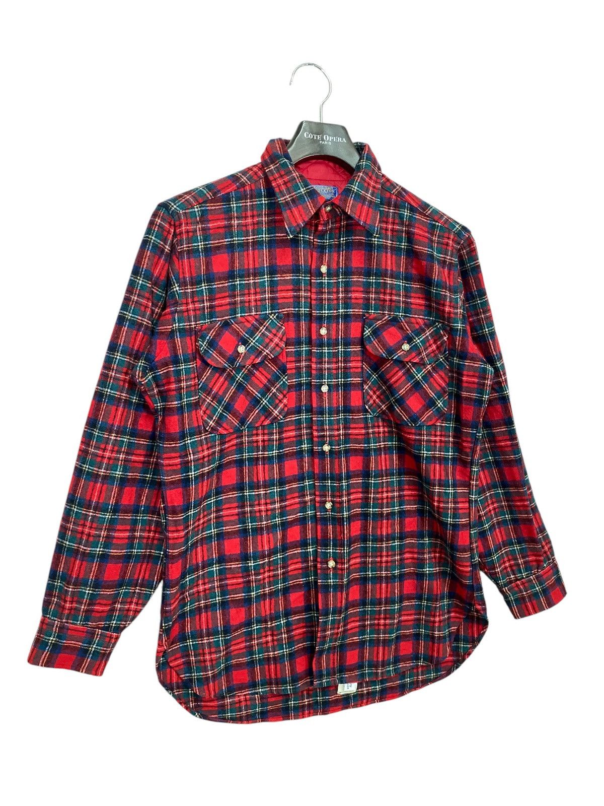 Pendleton × Vintage Vtg Pendleton Flannel Prince Charles Edward Stewart Tartan Size US M / EU 48-50 / 2 - 3 Thumbnail