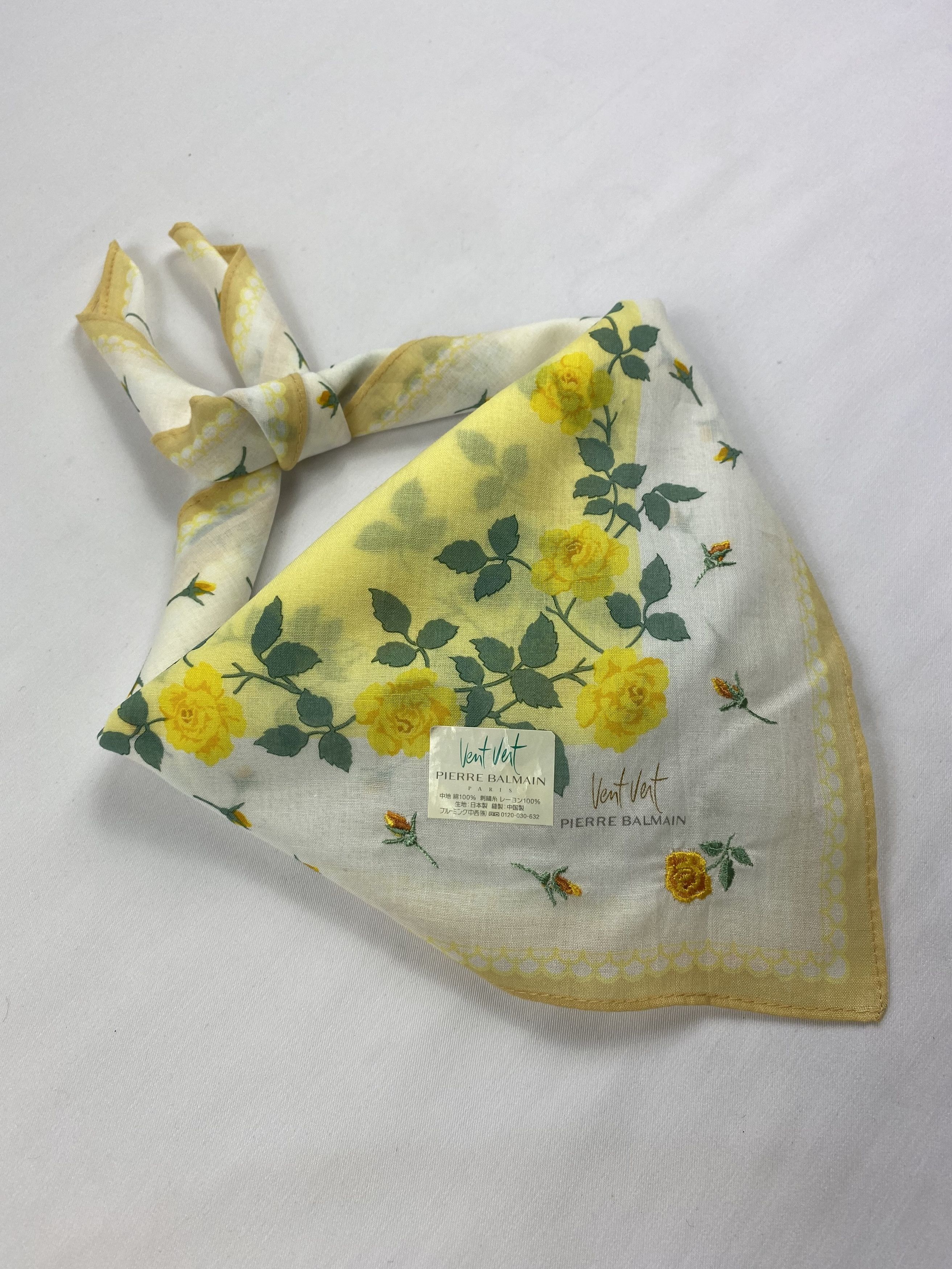 Pierre Balmain × Vintage Pierre Balmain Handkerchief / Bandana / Neckerchief Size ONE SIZE - 2 Thumbnail