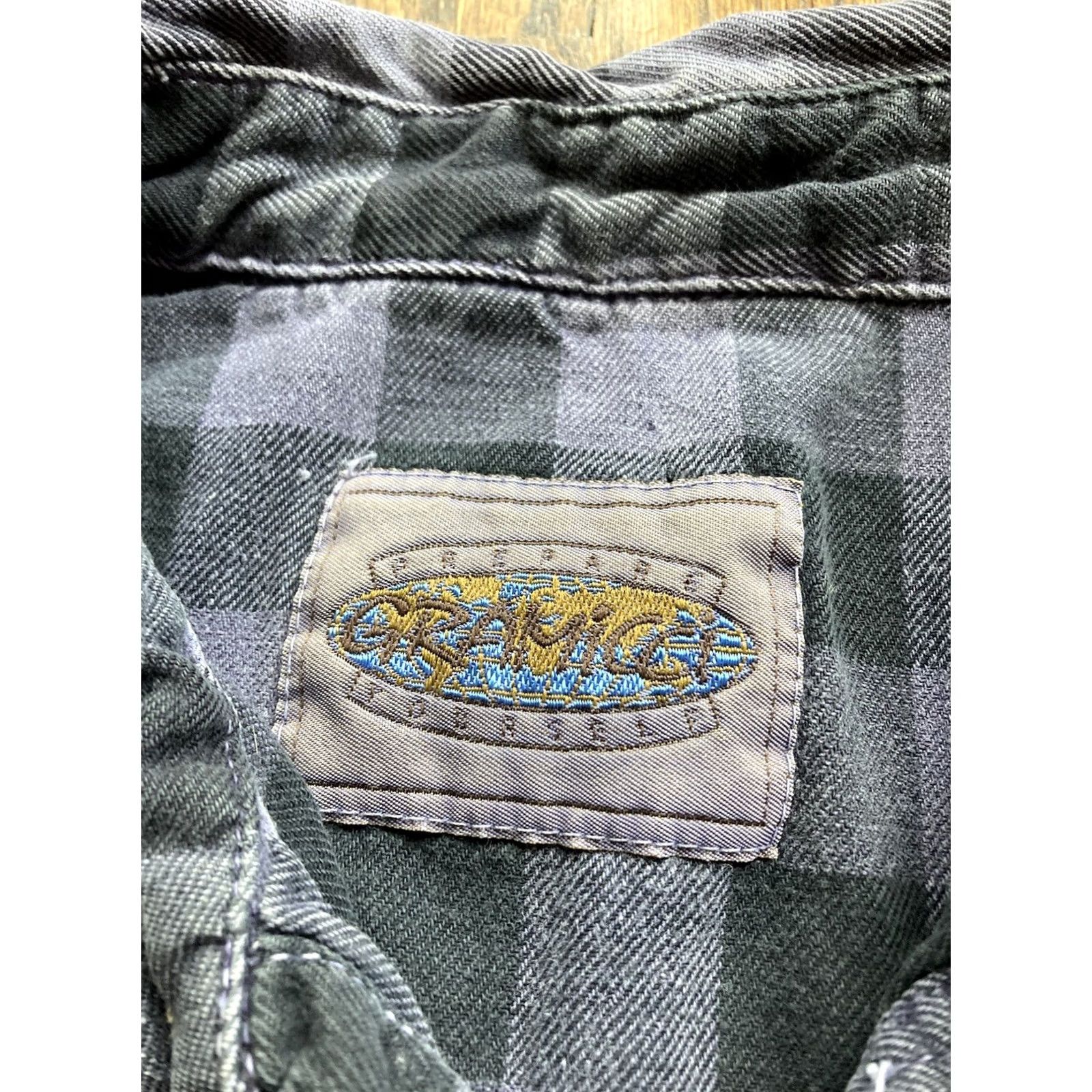 Gramicci VINTAGE Gramicci Flannel Shirt Mens M Purple Plaid Button-Up 90s USA Made Size US M / EU 48-50 / 2 - 6 Thumbnail