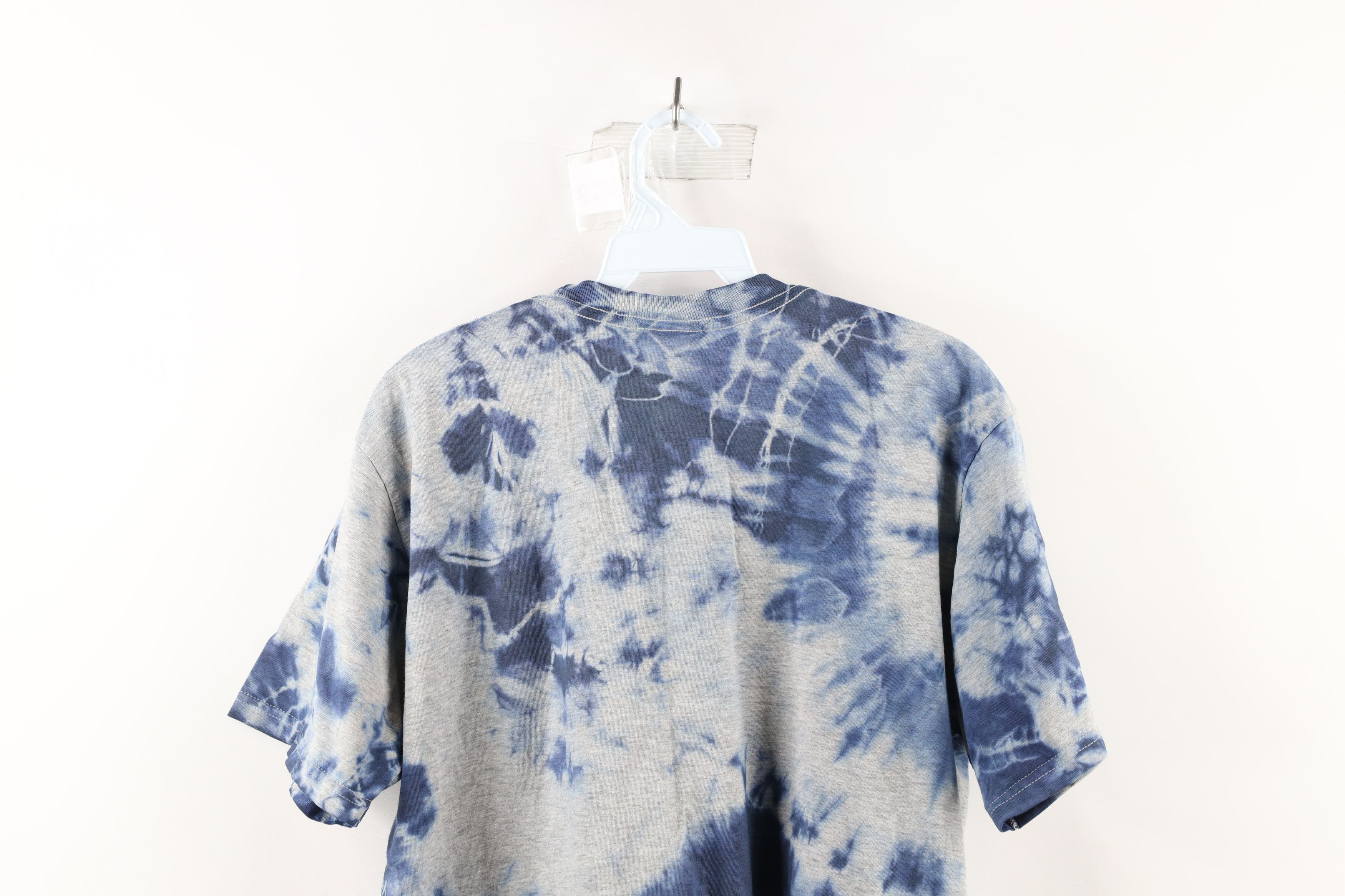 Vintage Vintage Nike Acid Wash Travis Scott Mini Swoosh T-Shirt Size US L / EU 52-54 / 3 - 7 Thumbnail