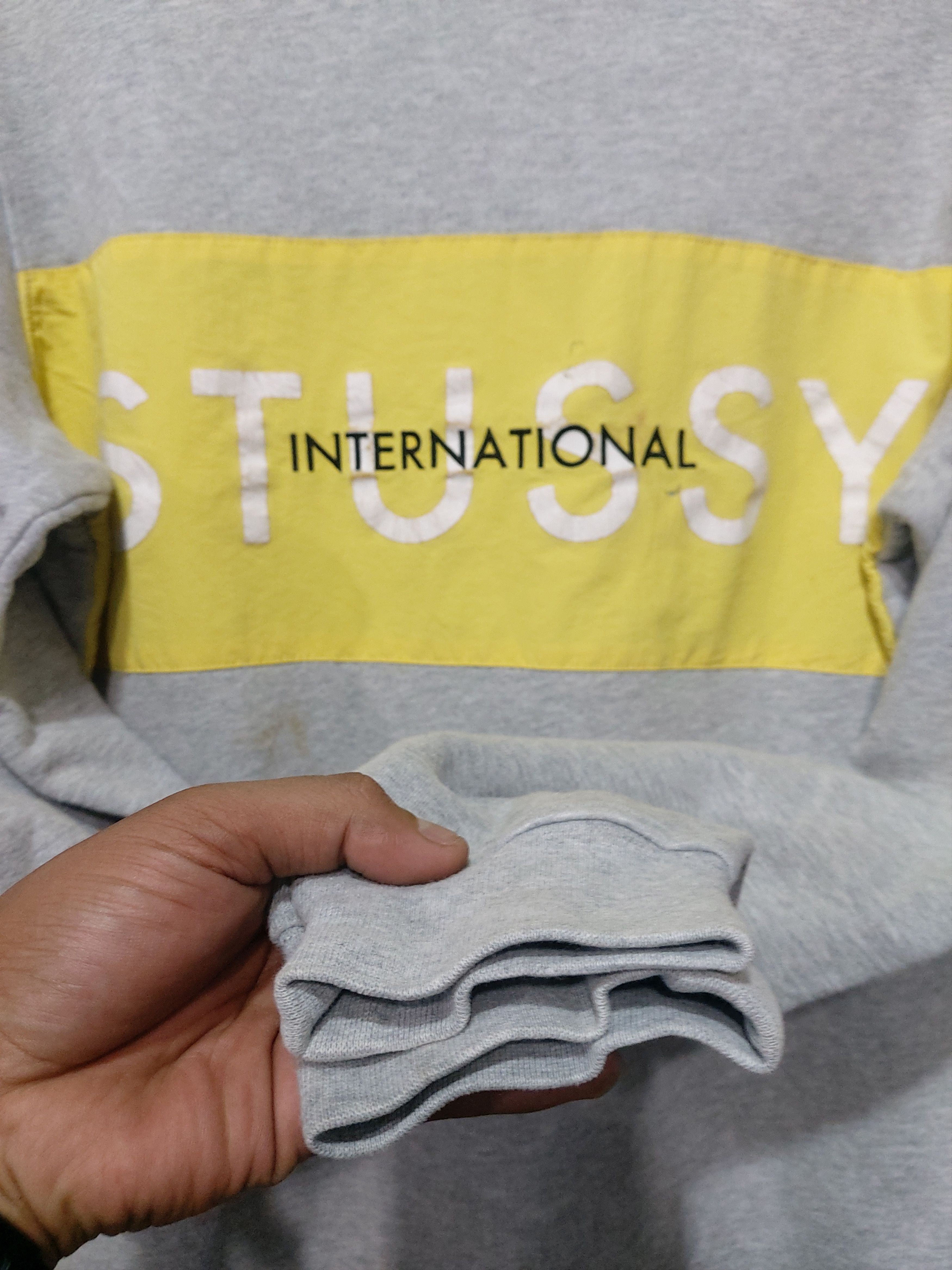 Stussy STUSSY INTERNATIONAL SCRIPT LOGO SWEATSHIRT Size US M / EU 48-50 / 2 - 6 Thumbnail