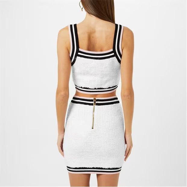 Balmain o1g2r1mq0924 Crop Tops in Multicolor Size S / US 4 / IT 40 - 5 Thumbnail