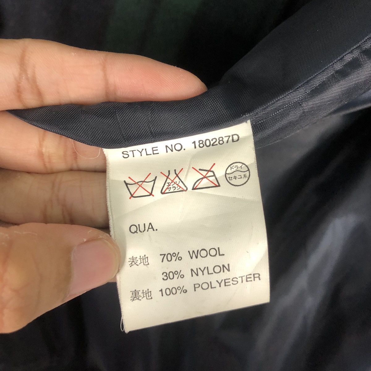 Japanese Brand TARTAN DUFFLE COAT Size M / US 6-8 / IT 42-44 - 16 Thumbnail