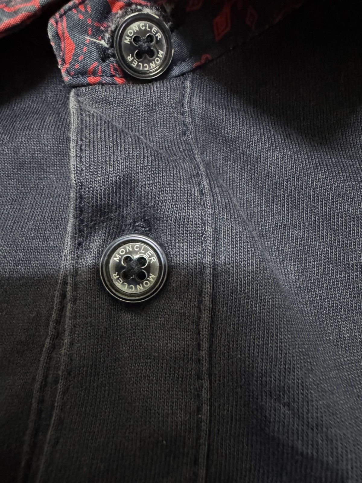 Moncler Moncler Polos Slim Fit Shirt Size US L / EU 52-54 / 3 - 8 Thumbnail