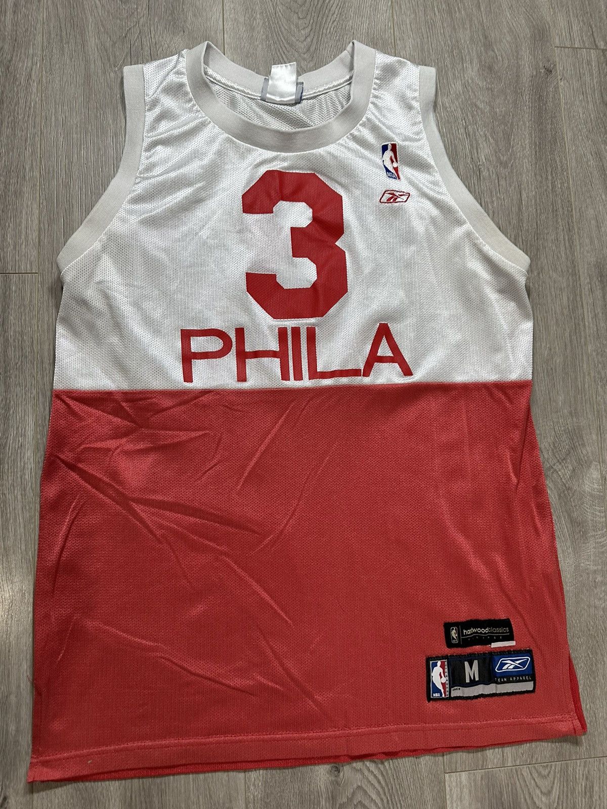 NBA × Reebok × Vintage Allen Iverson Philadelphia 76ers Reebok Vintage Phila Jersey Size US M / EU 48-50 / 2 - 5 Thumbnail
