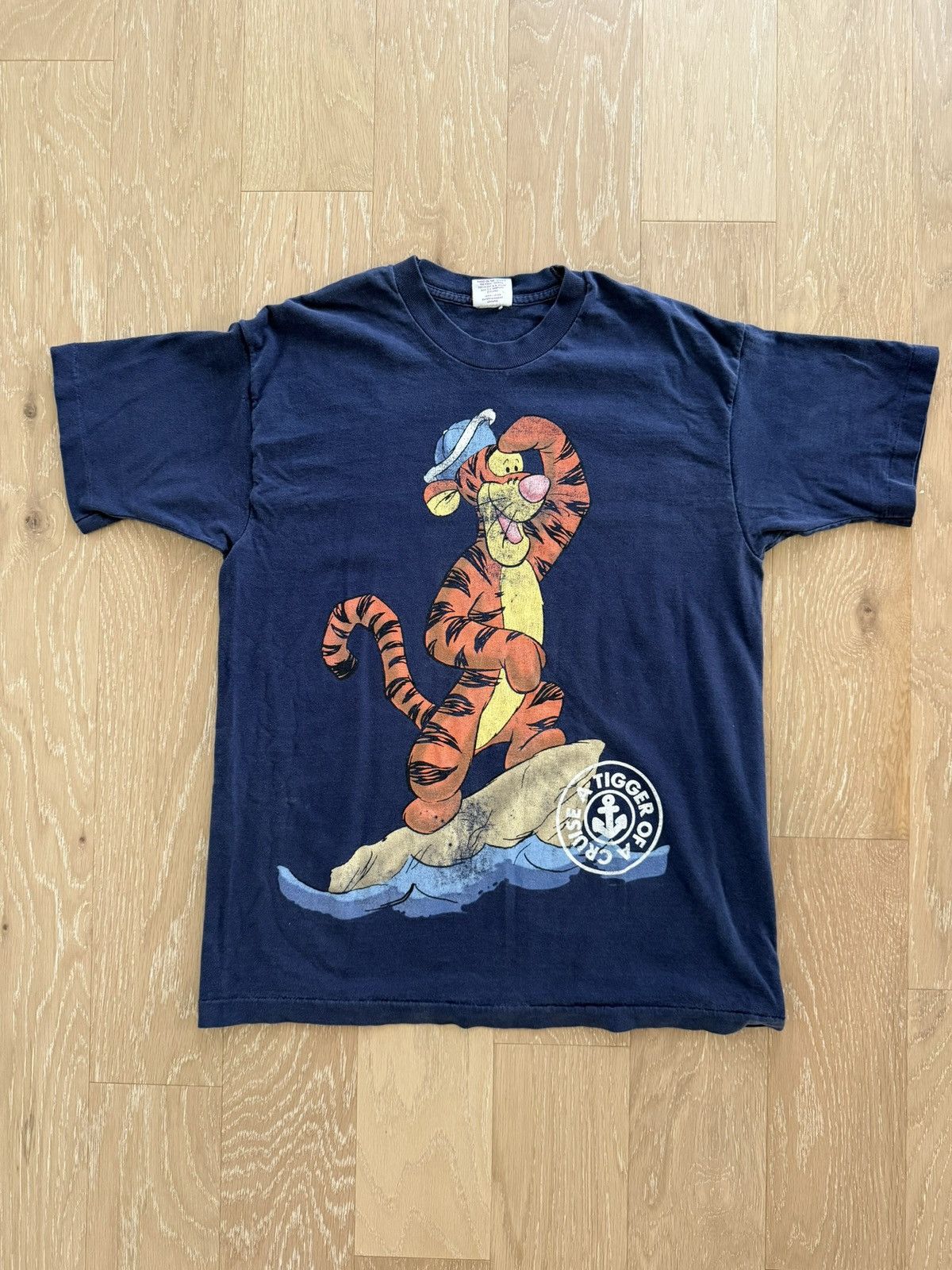 Disney Vintage Disney Tigger Cruise Sailor Winnie the Pooh shirt Size L / US 10 / IT 46 - 1 Thumbnail