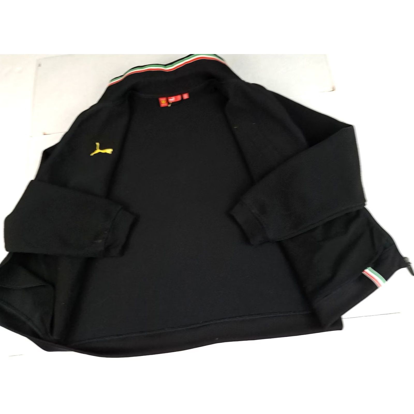 Puma VINTAGE Puma Scuderia Ferrari Racing Track Sweatshirt Jacket 2XL Size US XXL / EU 58 / 5 - 3 Thumbnail