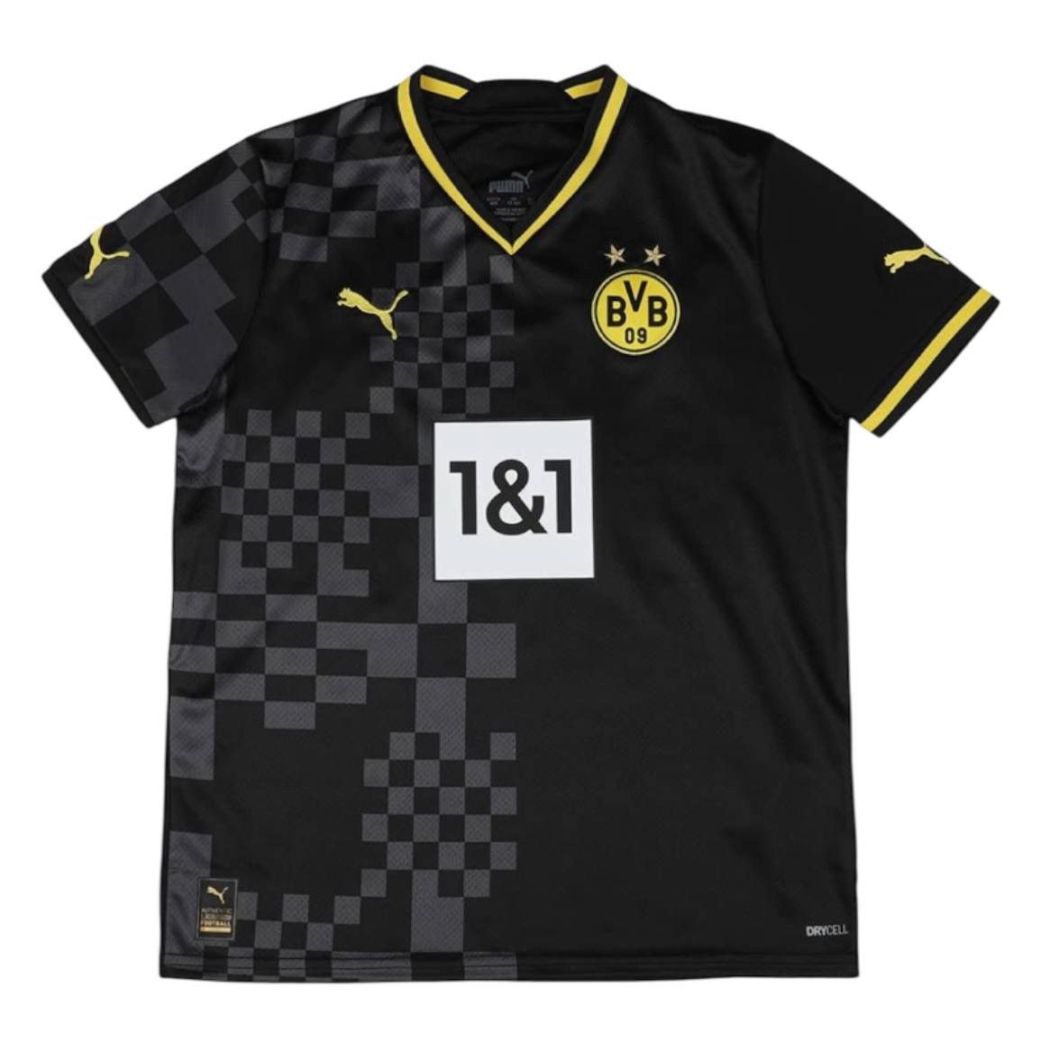 Puma 2022/23 BORUSSIA DORTMUND AWAY SOCCER JERSEY FOOTBALL SHIRT Size US XXL / EU 58 / 5 - 1 Thumbnail
