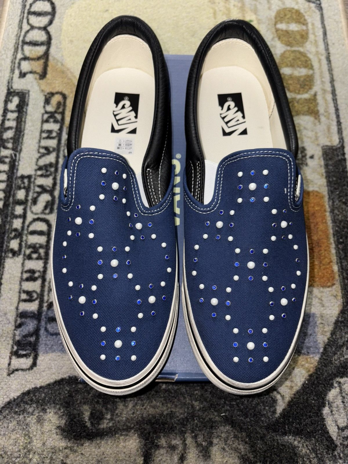 Vans LX Classic Slip-On 98 Pearlized Pack Indigo