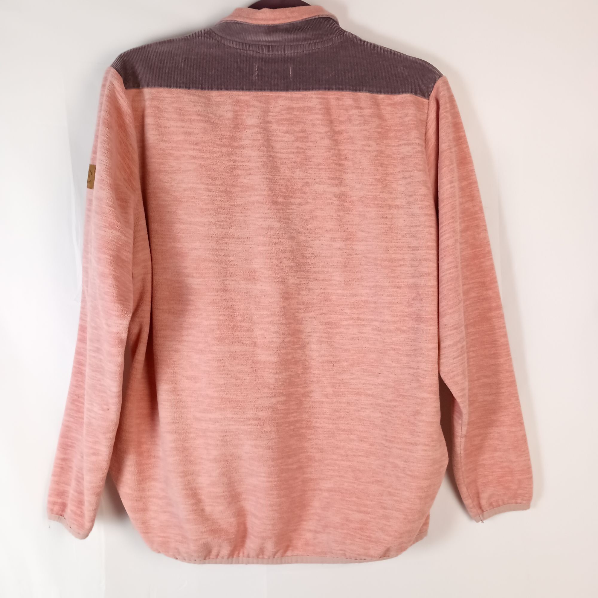 Other Simply Southern Corduroy Quarter Zip Pullover Womens M Coral Size M / US 6-8 / IT 42-44 - 4 Thumbnail