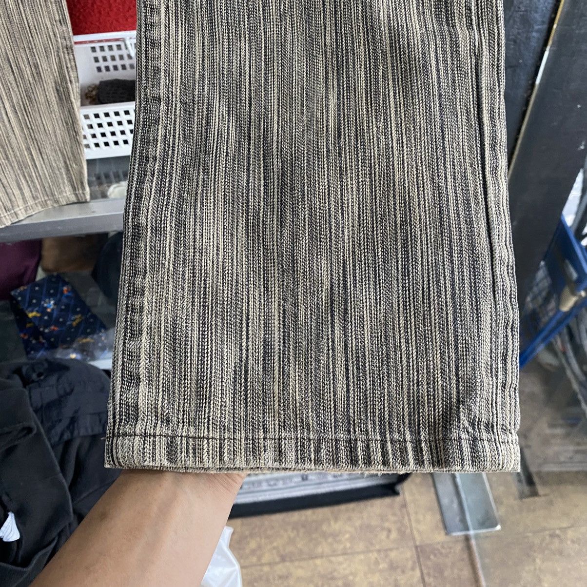 semanticdesign Semanticdesign Japanese Brand Hickory Stripe Denim Jeans Size US 30 / EU 46 - 6 Thumbnail