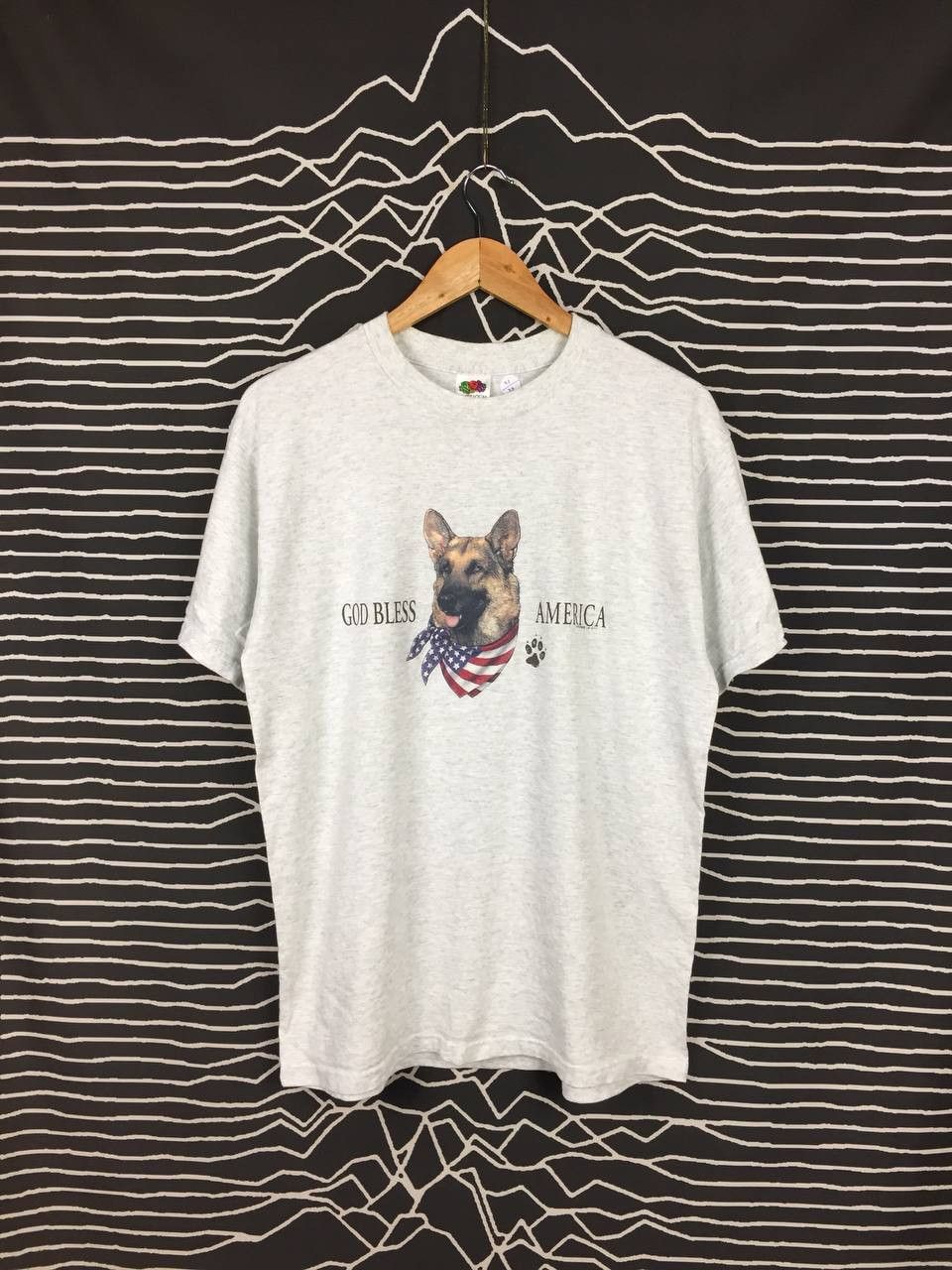 Vintage Vtg Y2k FOTL God Bless America Graphic Tee Size US L / EU 52-54 / 3 - 1 Thumbnail