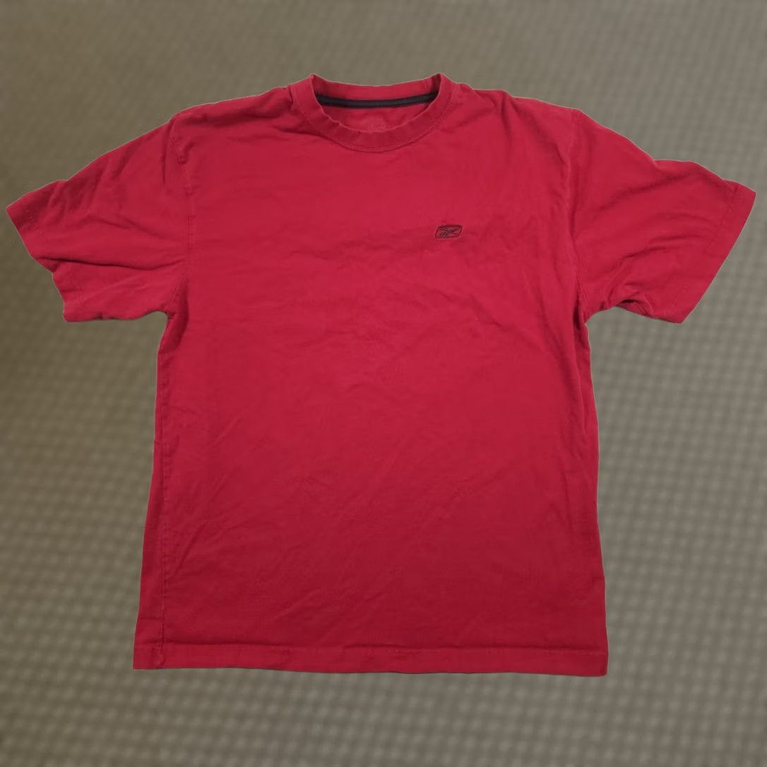 Reebok Reebok Shirt Mens Large Red Embroidered Logo Athletic Tee Crewneck Casual Size US L / EU 52-54 / 3 - 1 Thumbnail