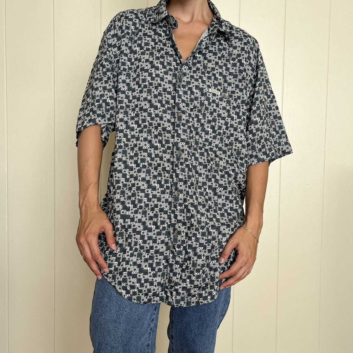 Guess Vintage Guess Collard Shirt Size US L / EU 52-54 / 3 - 1 Thumbnail