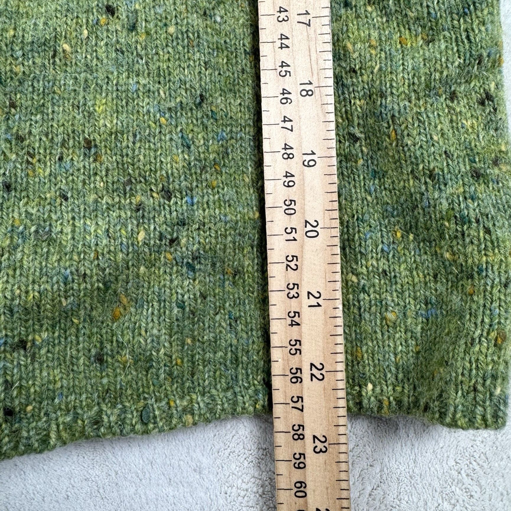 Vintage VINTAGE L.L. Bean Women's Sweater Turtleneck Green Small Pullover Mohair Lambswool Blend Shirt? Size S / US 4 / IT 40 - 5 Thumbnail