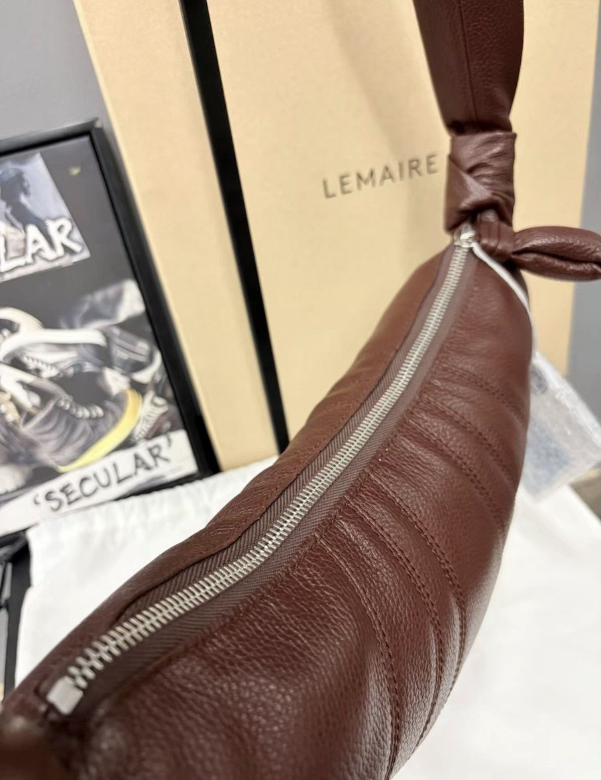 Lemaire Lemaire Small Croissant Bag K34 Size ONE SIZE - 8 Thumbnail