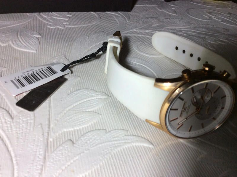 Designer Jorg Gray Men's Quartz Watch rubber white strap Size ONE SIZE - 9 Thumbnail