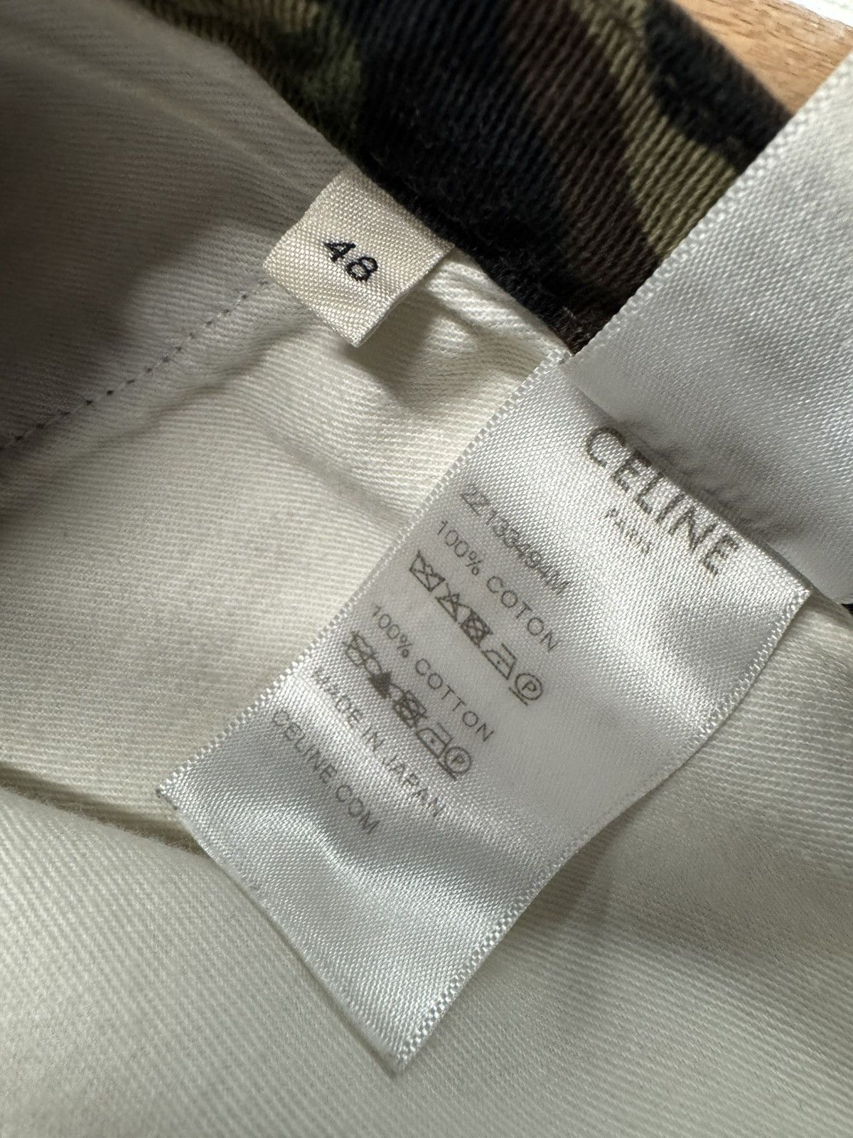 Celine Celine Camouflage Loose-Fit Cargo Pants Size US 32 / EU 48 - 5 Thumbnail