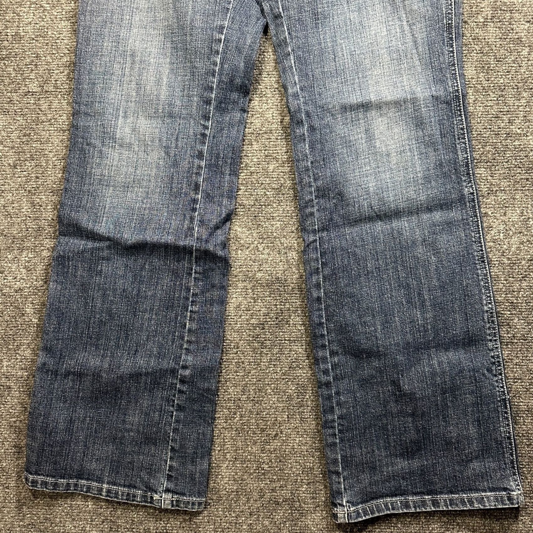 Banana Republic Banana Republic Jeans Womens 12 Cotton Stretch Bootcut Medium Wash Blue Pockets Size 34" / US 12 / IT 48 - 2 Thumbnail