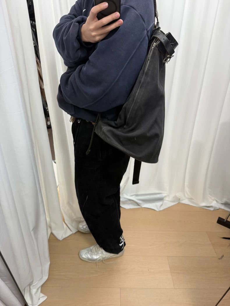 Yohji Yamamoto Yohji Yamamoto Patchwork canvas backpack 2503-Nextarrow Size ONE SIZE - 9 Thumbnail