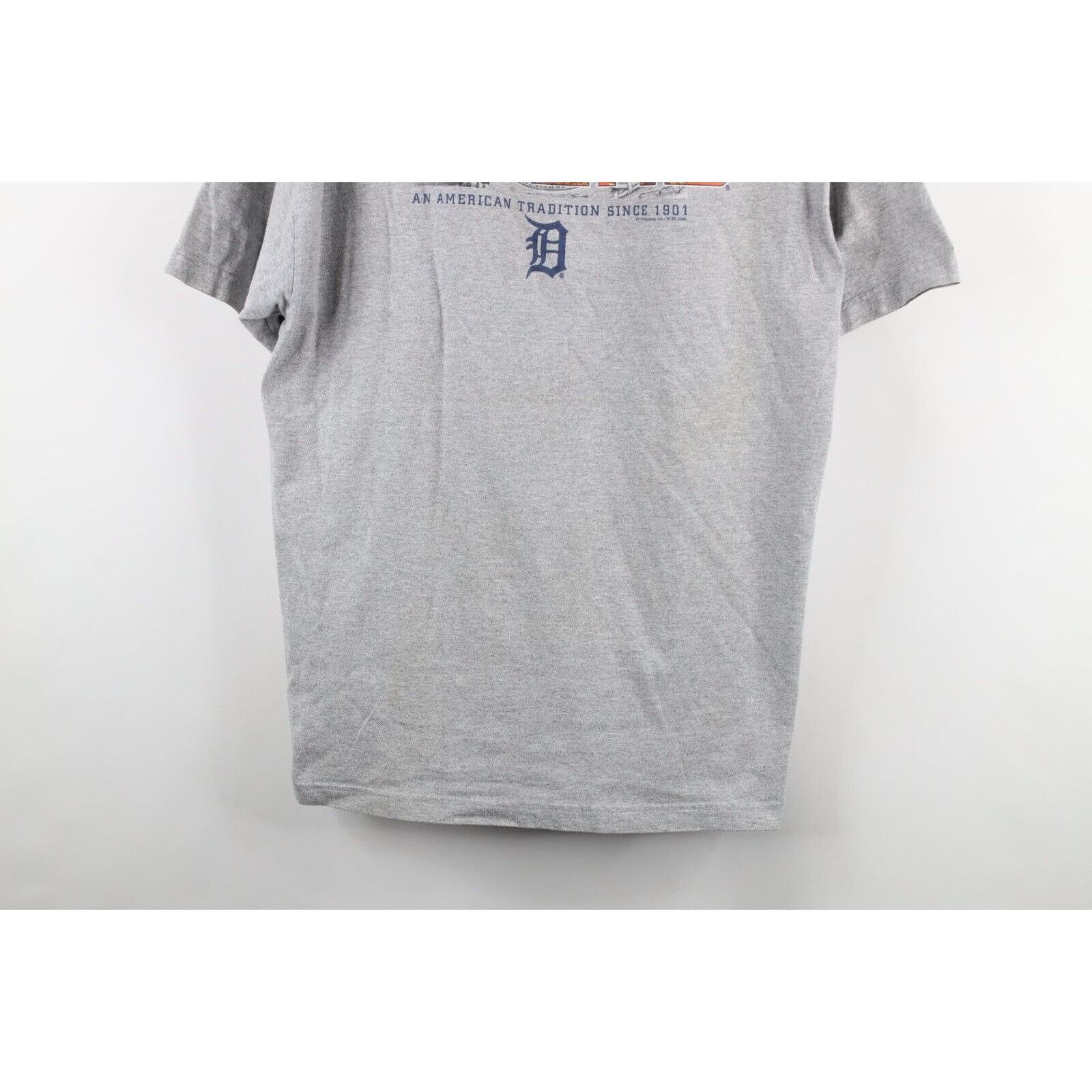Vintage Vintage Y2K 2006 Detroit Tigers Baseball T-Shirt Size US L / EU 52-54 / 3 - 3 Thumbnail