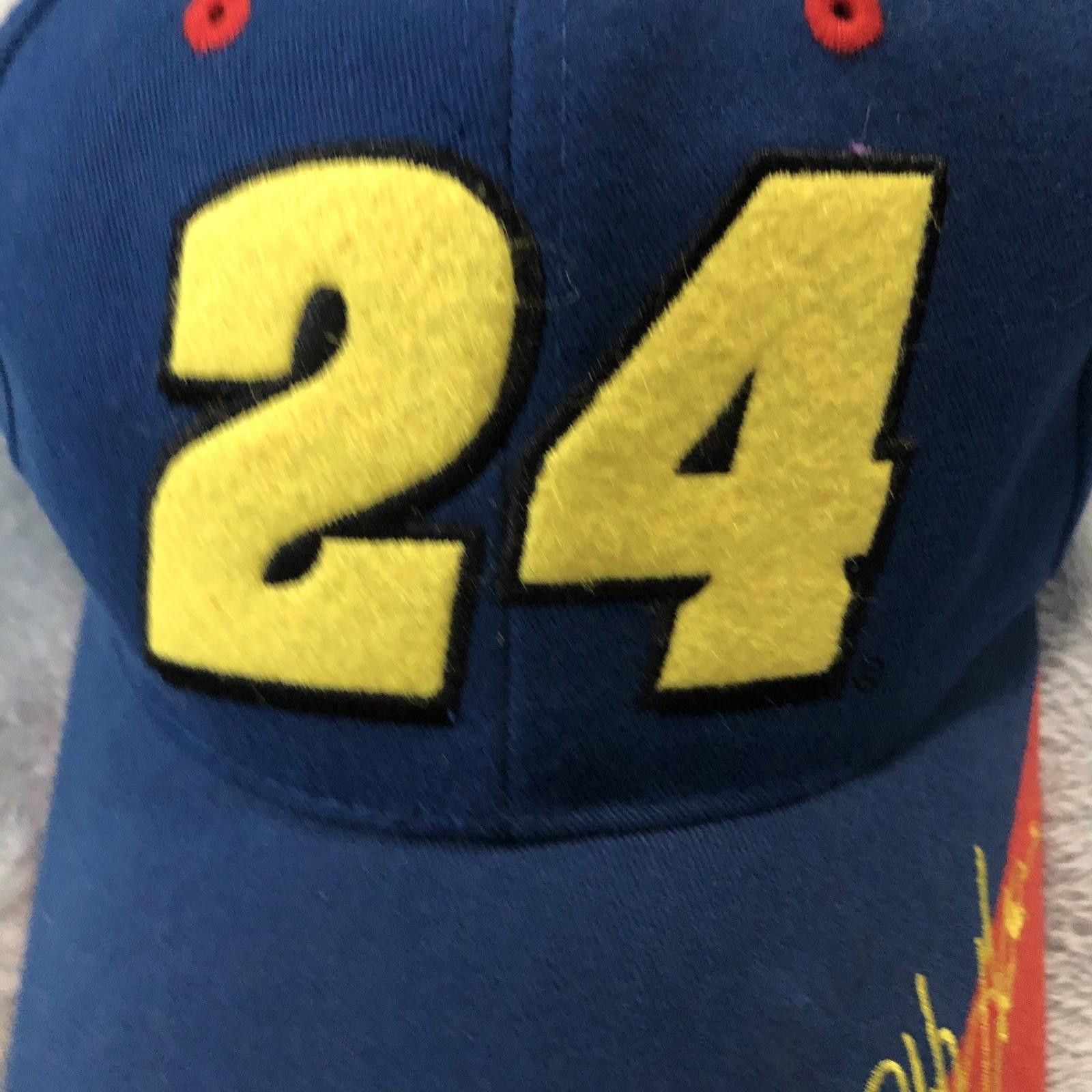 Designer Nascar Hat Jeff Gordon 24 Cap Snap Back Competitors View Size ONE SIZE - 2 Thumbnail