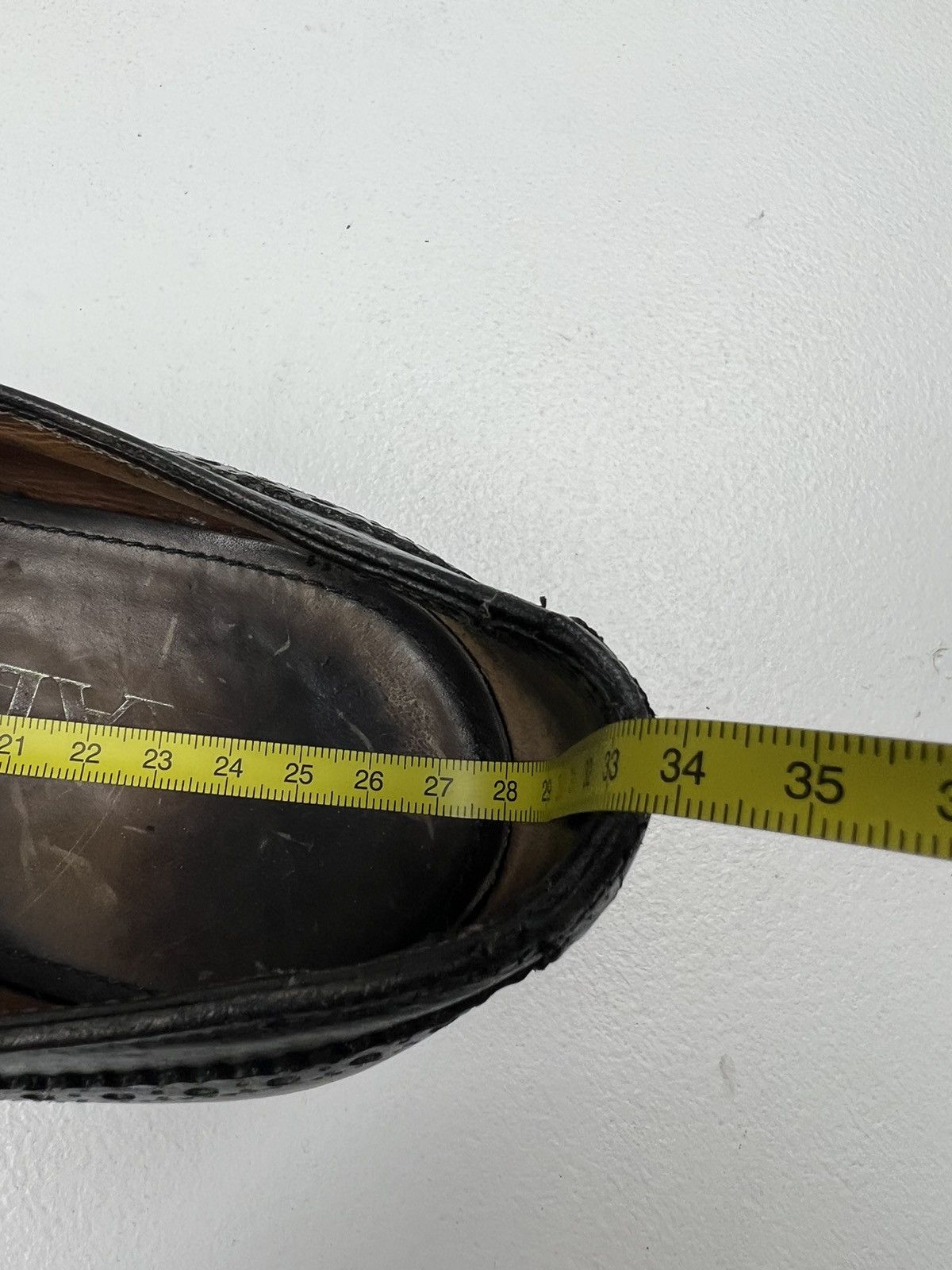 Prada PRADA MILANO Oxfords Leather Shoes Wingtip Black Men’s Size US 8.5 / EU 41-42 - 18 Thumbnail
