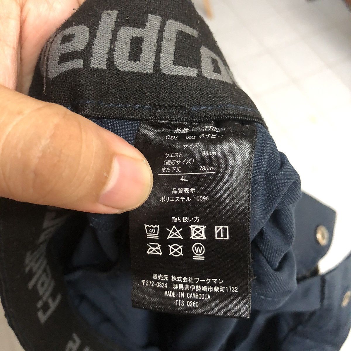 Japanese Brand DL Field Core Black Joggers Pants #C719 Size US 36 / EU 52 - 20 Thumbnail