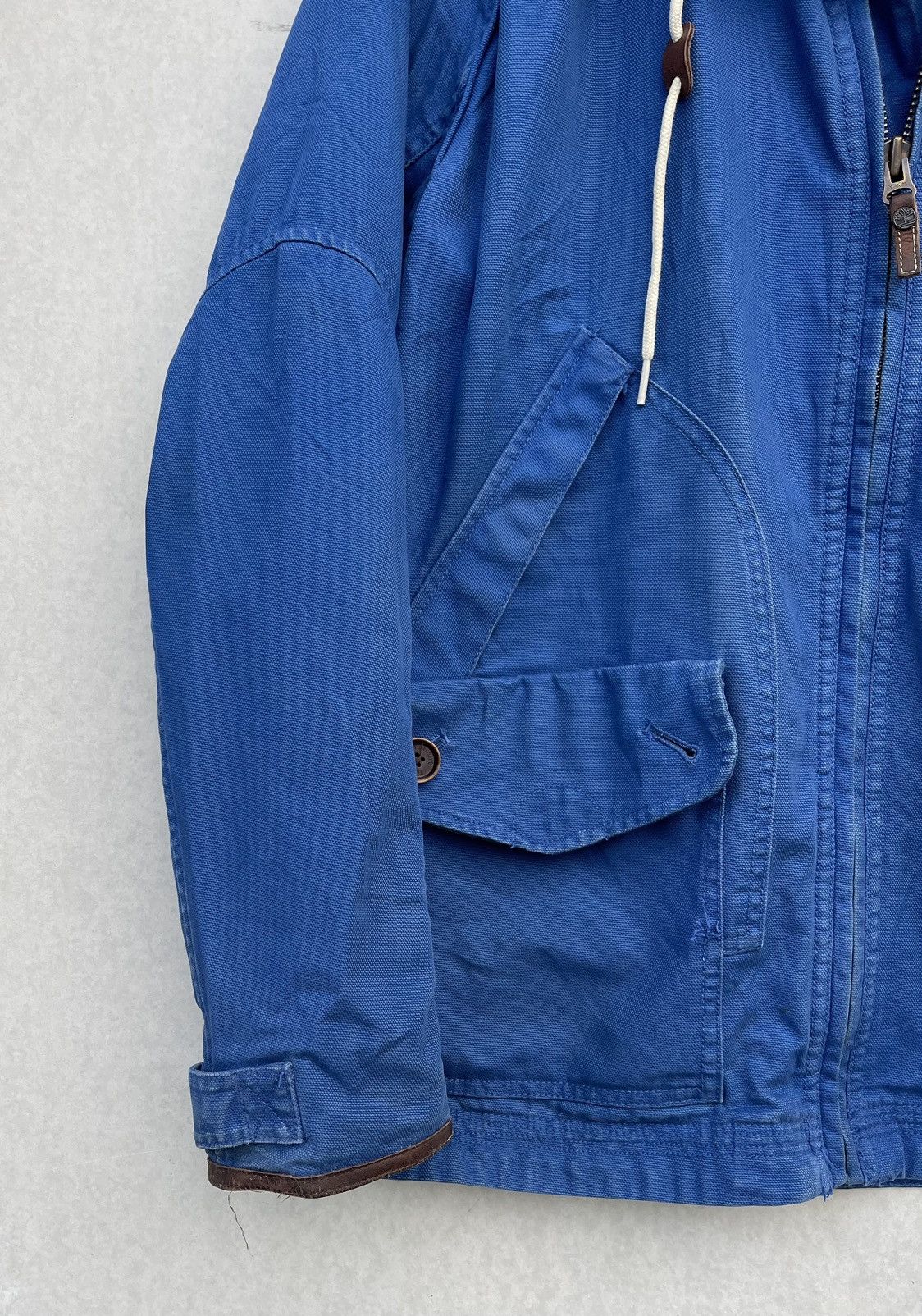 Timberland × Vintage Timberland Men's Blue Epic Wharf Jacket Size US L / EU 52-54 / 3 - 9 Thumbnail