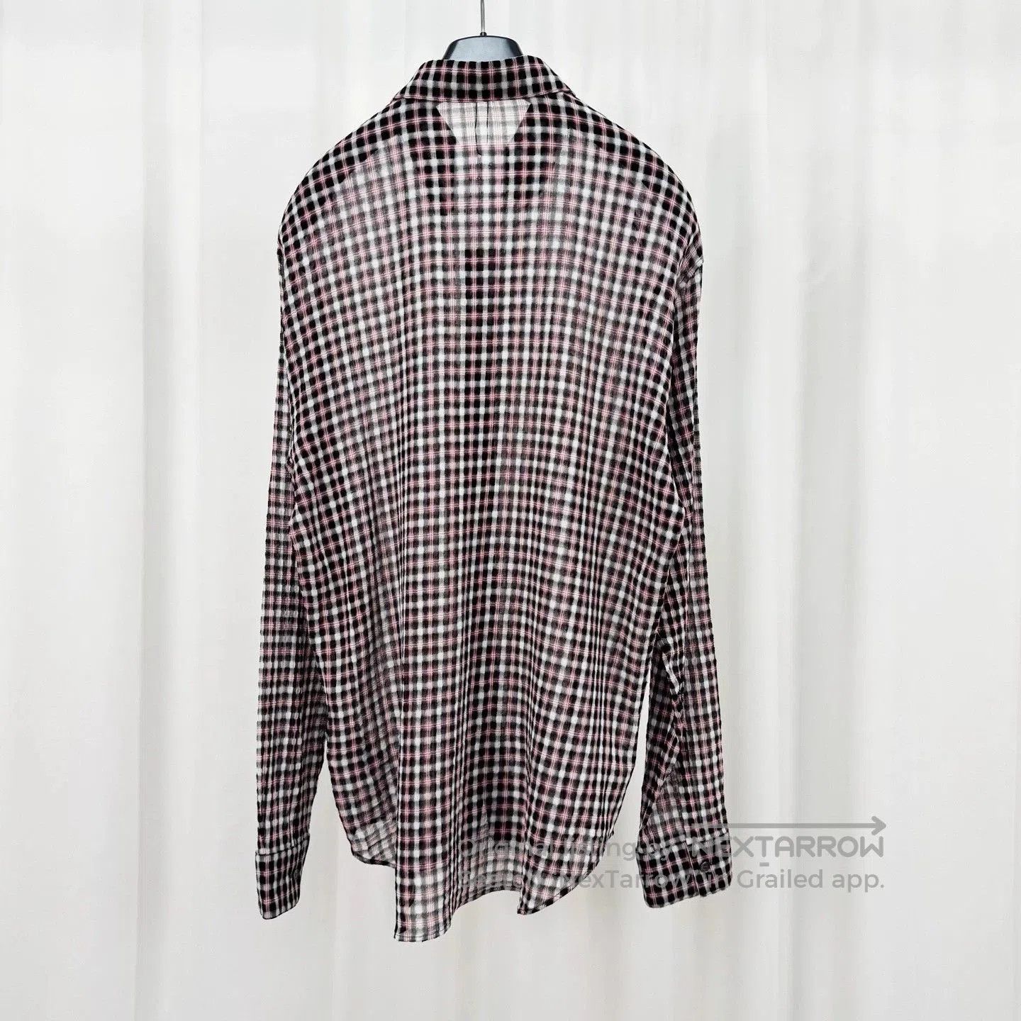 Dior Dior Checker Long Sleeve Shirt Size 41. Size US M / EU 48-50 / 2 - 2 Thumbnail