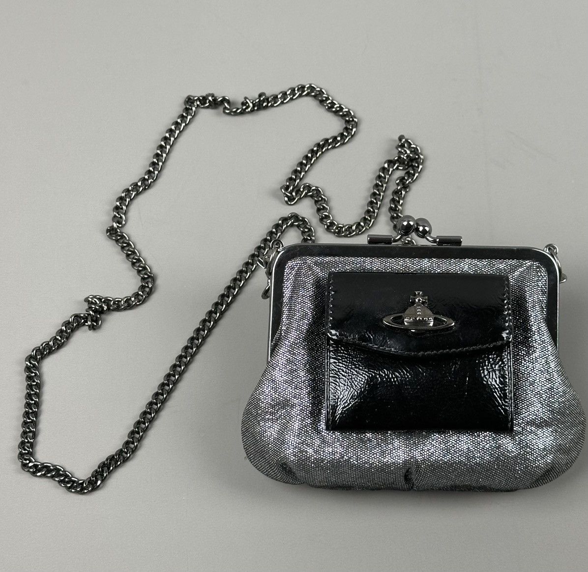 Vivienne Westwood Vivienne Westwood - Granny Frame Purse - Kiss Clasp Orb Logo Size ONE SIZE - 1 Thumbnail