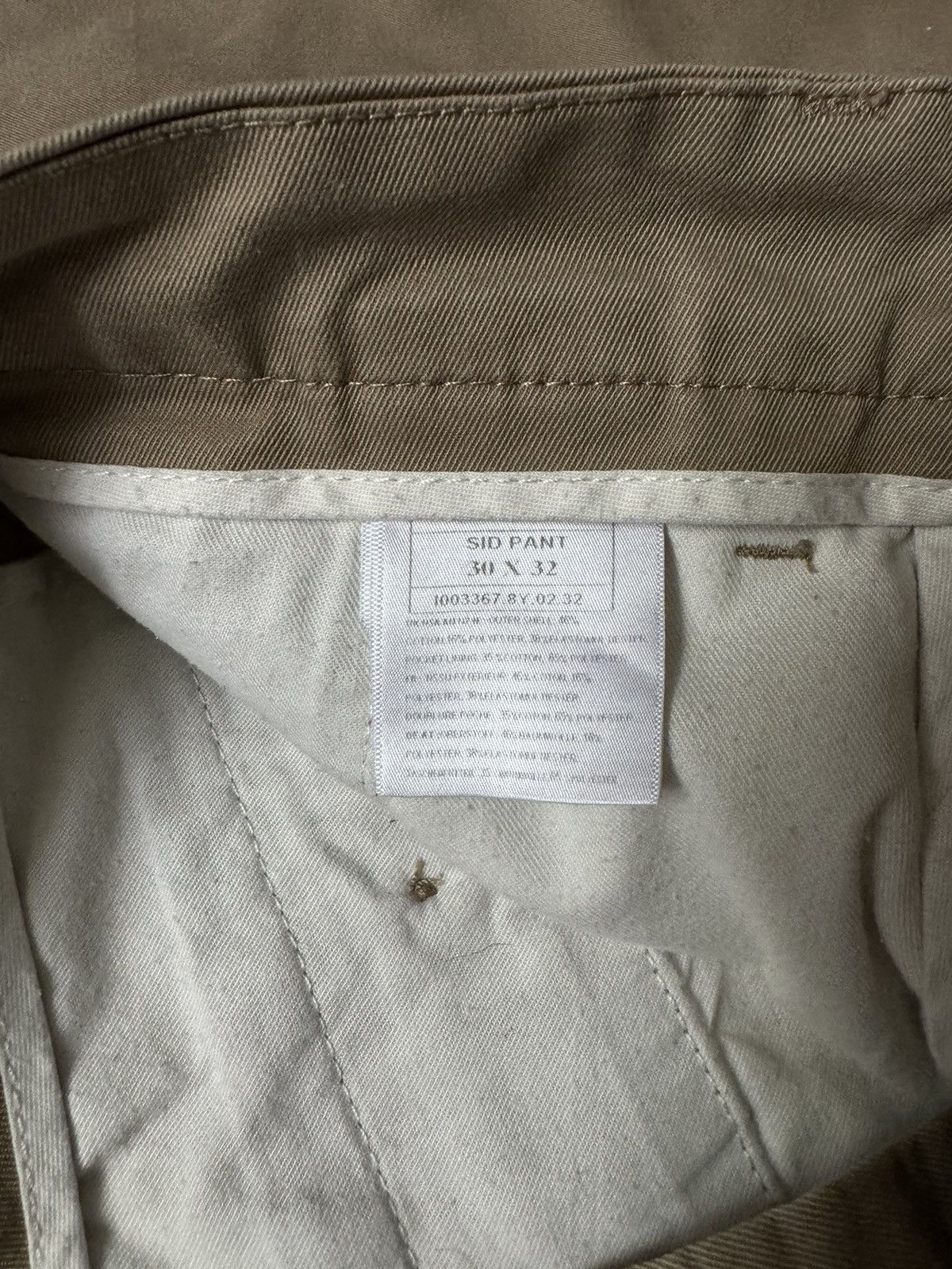 Carhartt × Carhartt Wip × Vintage Vintage Carhartt Sid Beige Chino Pants Size US 30 / EU 46 - 7 Thumbnail