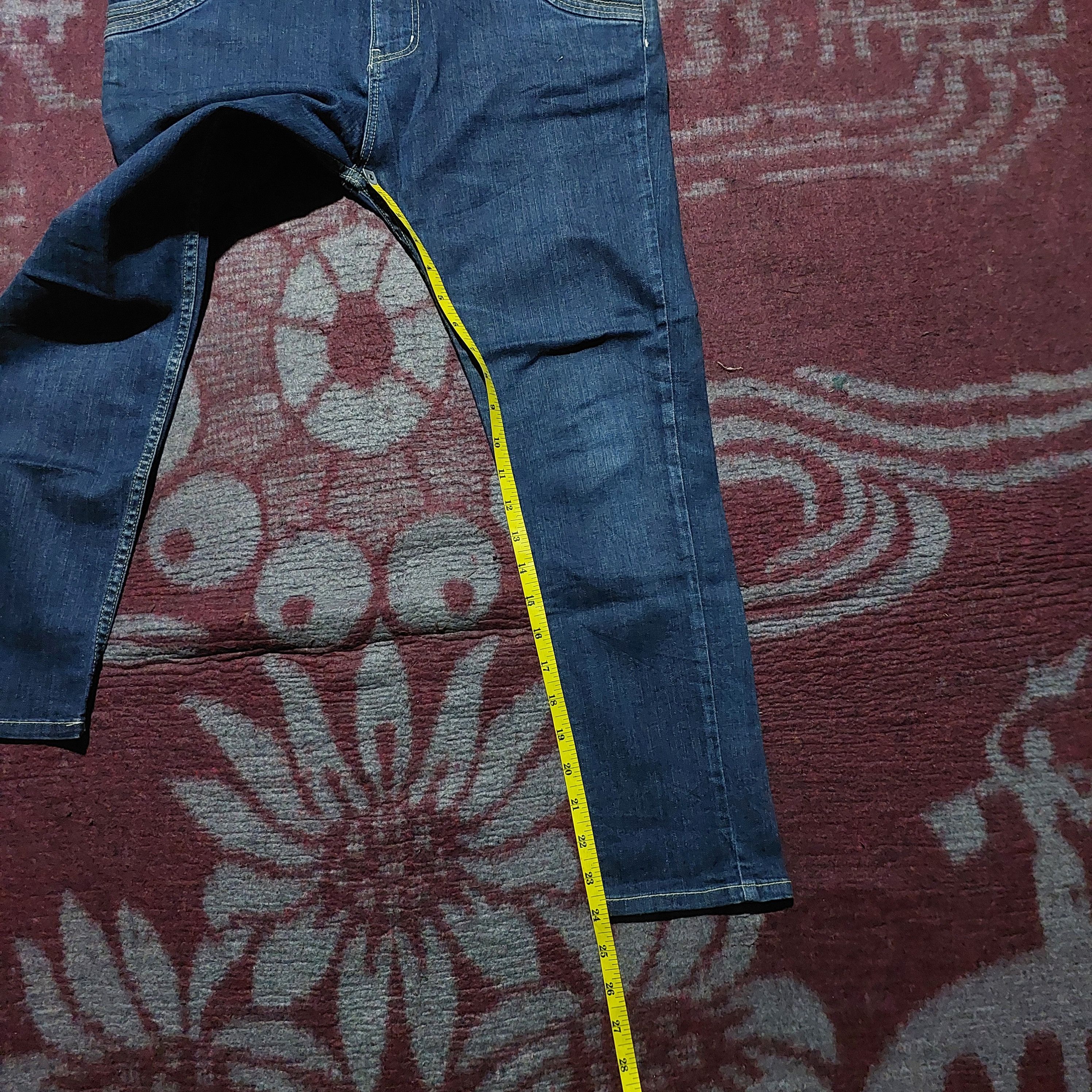 Issey Miyake Ne-Net issey miyake drop crotch pocket skinny denim pants Size US 29 - 17 Thumbnail