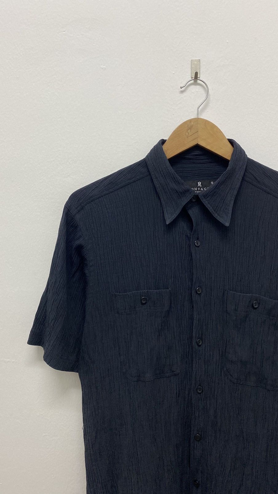 Montagut × Vintage 🚨FINAL DROP🚨 Montagut Paris Pleated Shirt Size US S / EU 44-46 / 1 - 5 Thumbnail