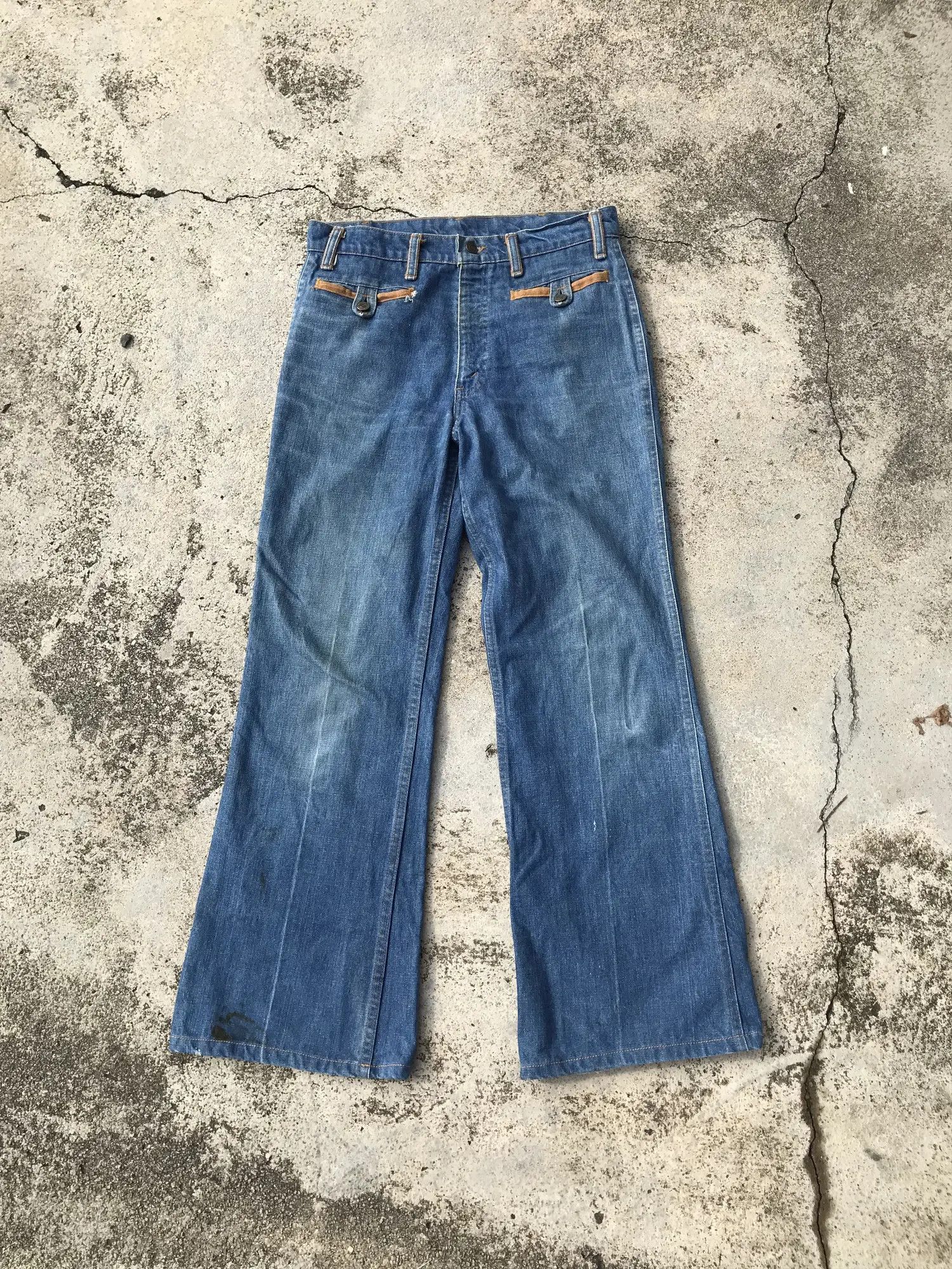 Levi's 1970 Levis Wide Leg Denim Orange Tab Size US 32 / EU 48 - 1 Thumbnail