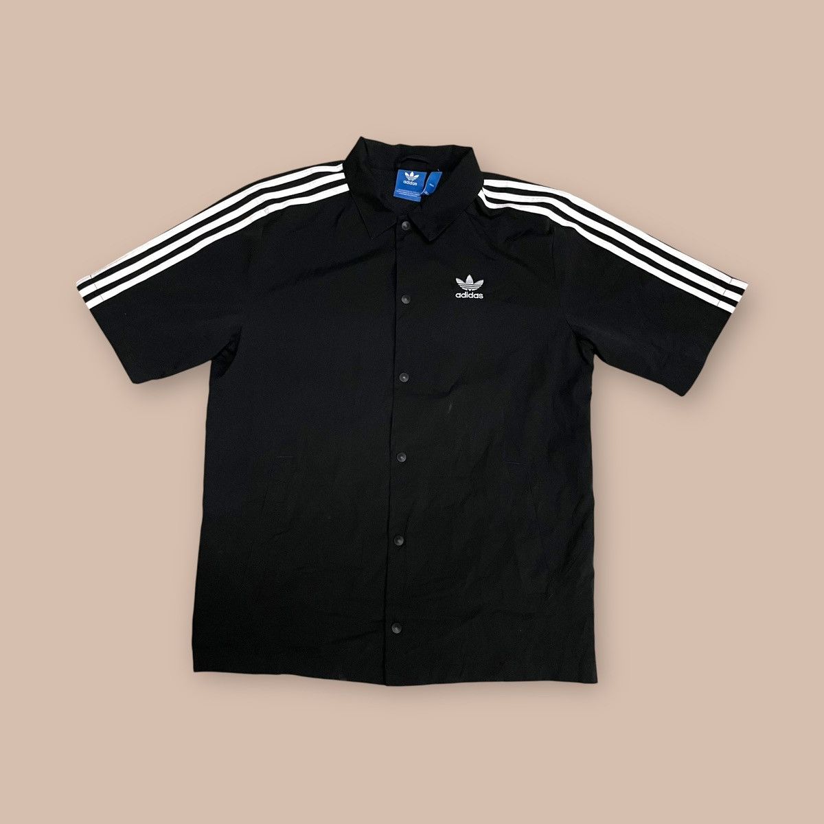 Adidas Adidas Originals short sleeve Coach Jacket Size US L / EU 52-54 / 3 - 2 Thumbnail