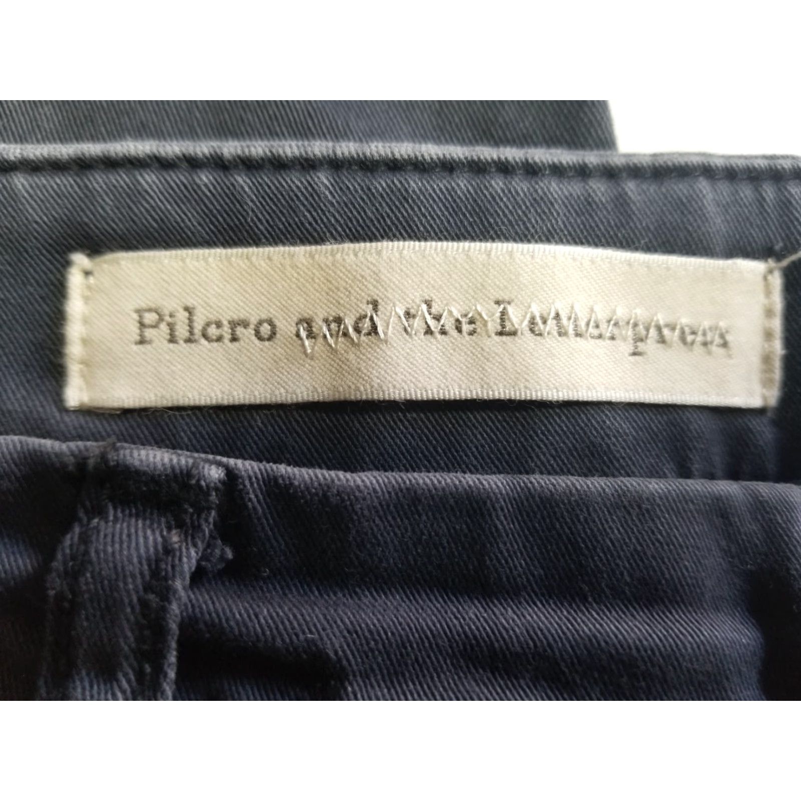 Vintage Pilcro Pilcro Stet Gray Bootcut Pants 30 Women Regular Inseam 26" Knit Cotton Blend Front Flat Mid Rise Size 30" / US 8 / IT 44 - 7 Thumbnail