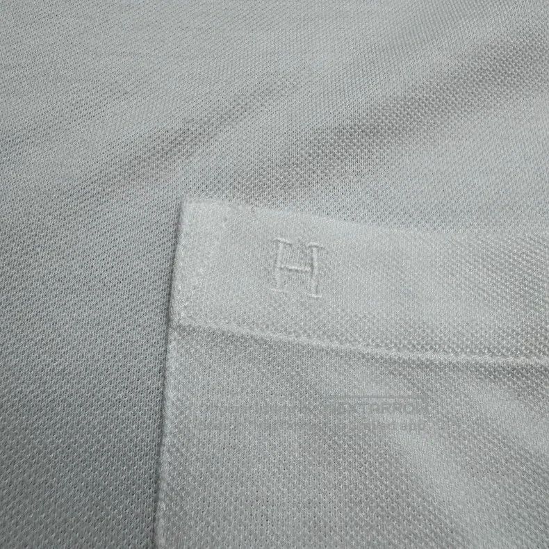 Hermes Hermes Embroidered Letter Pocket Short Sleeve Size US M / EU 48-50 / 2 - 2 Thumbnail
